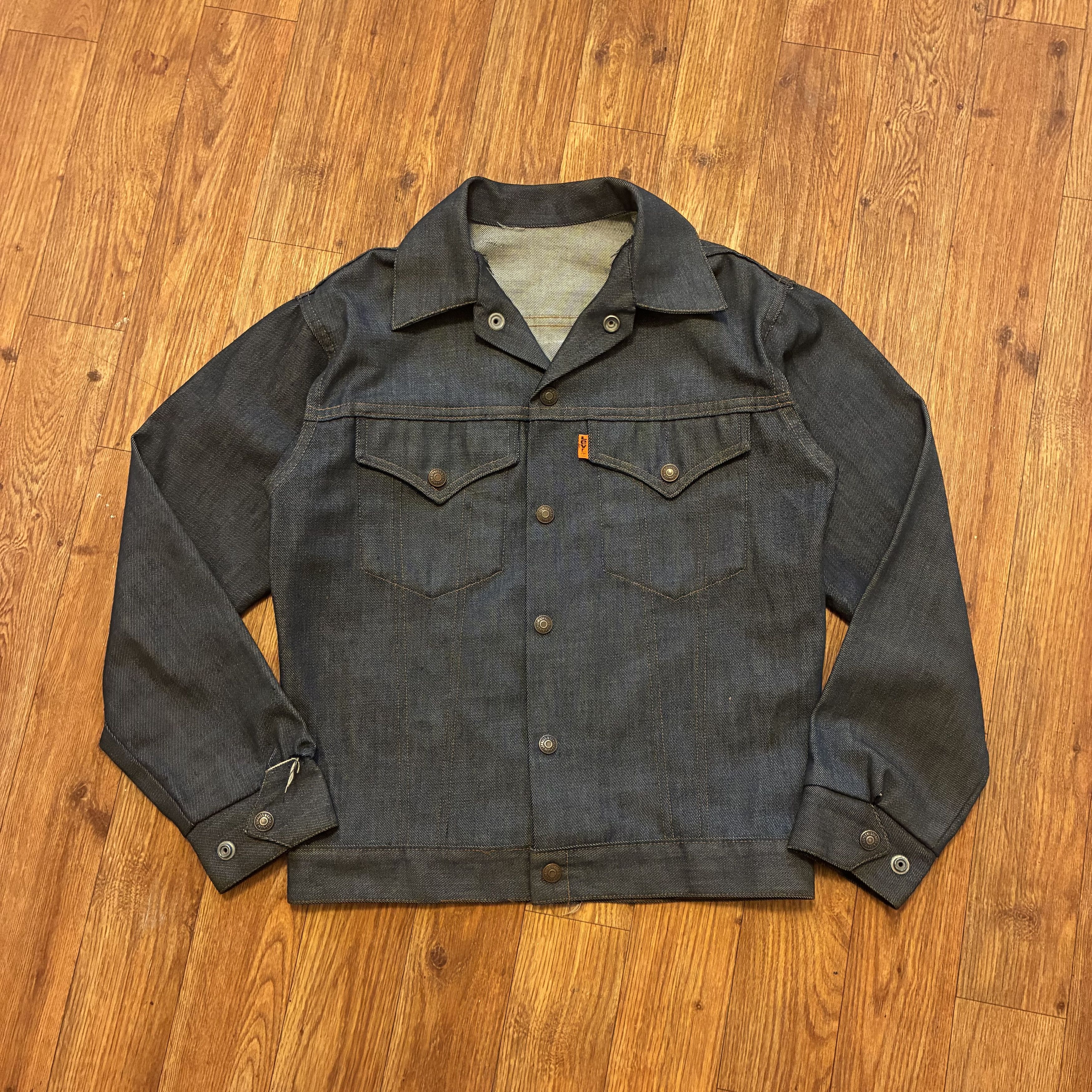 Levi's Vintage Clothing Vintage 70s Levi's Orange Tab Patched Denim Jacket Size S / US 4 / IT 40 - 1 Thumbnail