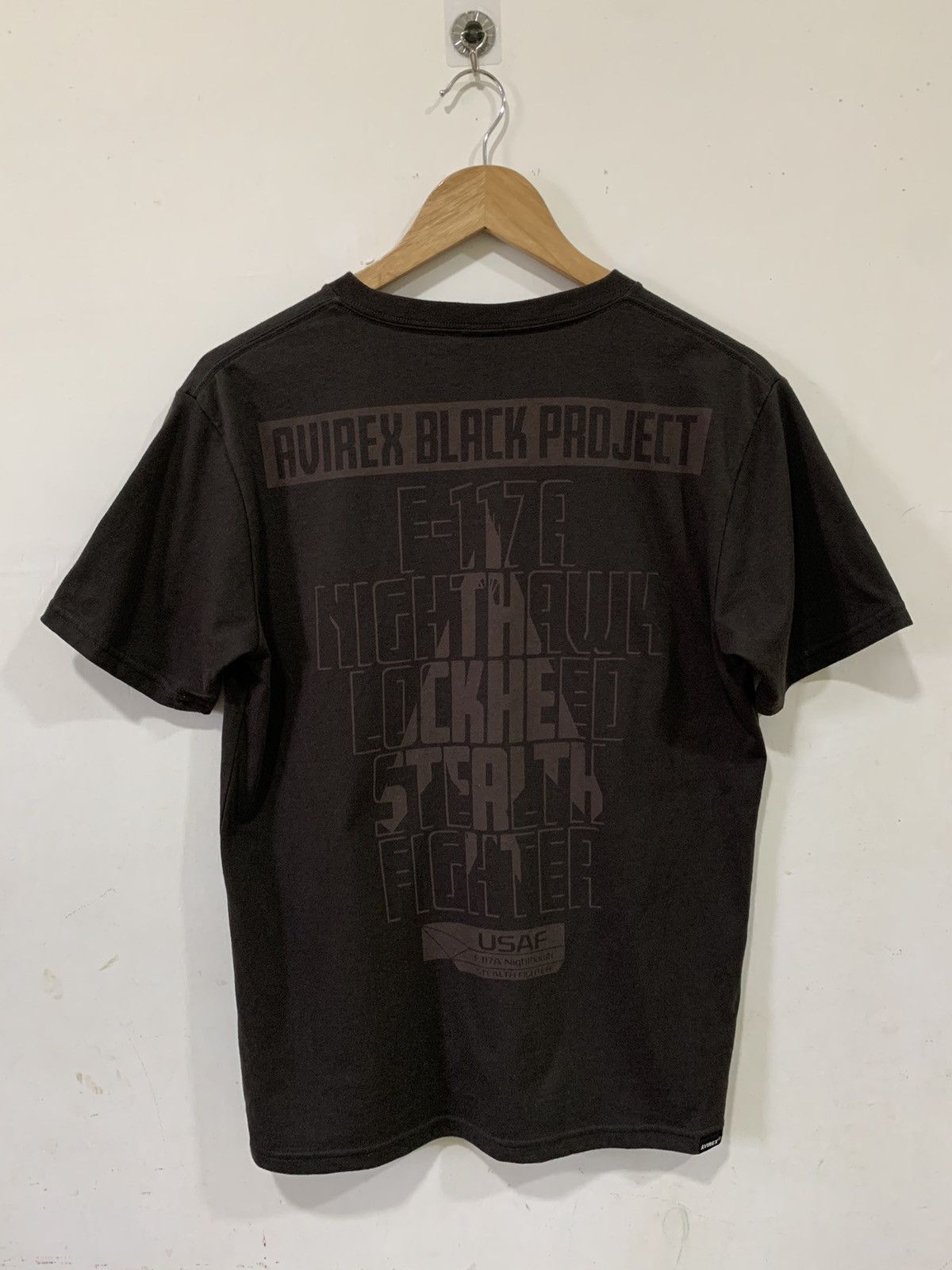 Avirex U.S Army Air Force Avirex Black Project Tshirt Size US M / EU 48-50 / 2 - 6 Thumbnail