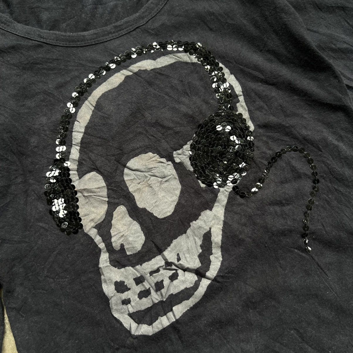 Hysteric Glamour 2000s Babe be Equivalent Skull Long Sleeve Shirt Size M / US 6-8 / IT 42-44 - 3 Thumbnail