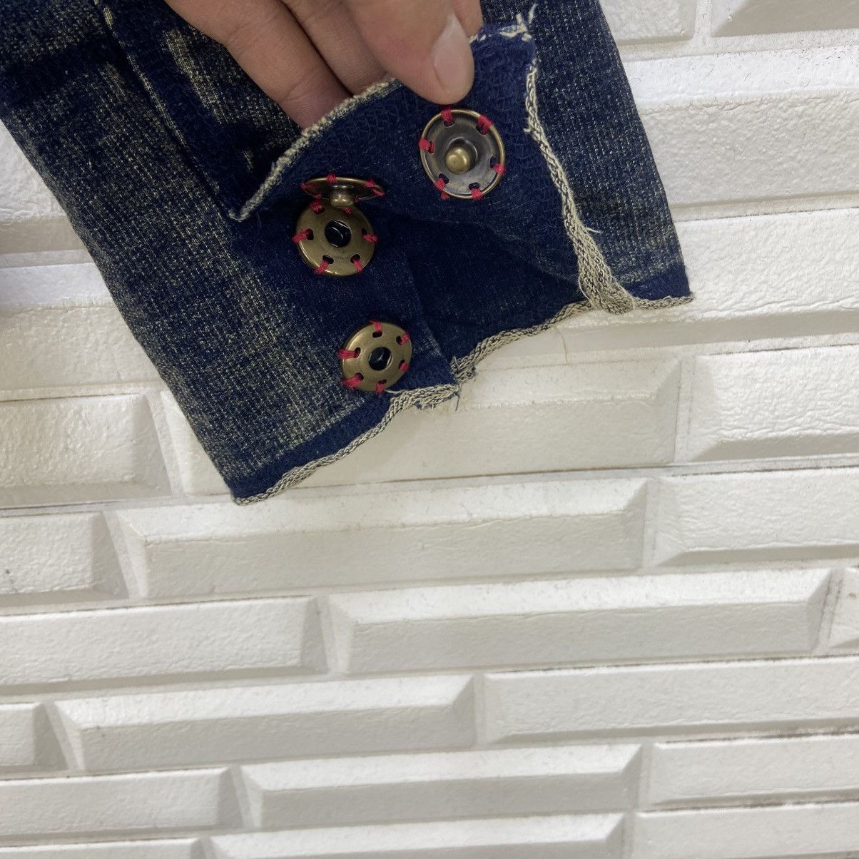 Japanese Brand Japanese Brand En Cloche Street Fashion Soft Denim Jacket Size M / US 6-8 / IT 42-44 - 13 Thumbnail