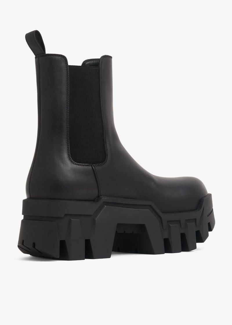 Balenciaga Balenciaga Bulldozer Leather Boots Size US 11 / EU 44 - 2 Thumbnail
