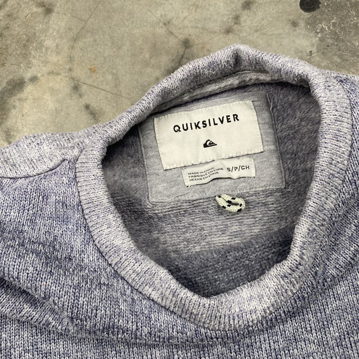 Billabong × Quiksilver y2k Quiksilver Outdoor Fleece Wool Raglan Crewneck Size US S / EU 44-46 / 1 - 3 Thumbnail