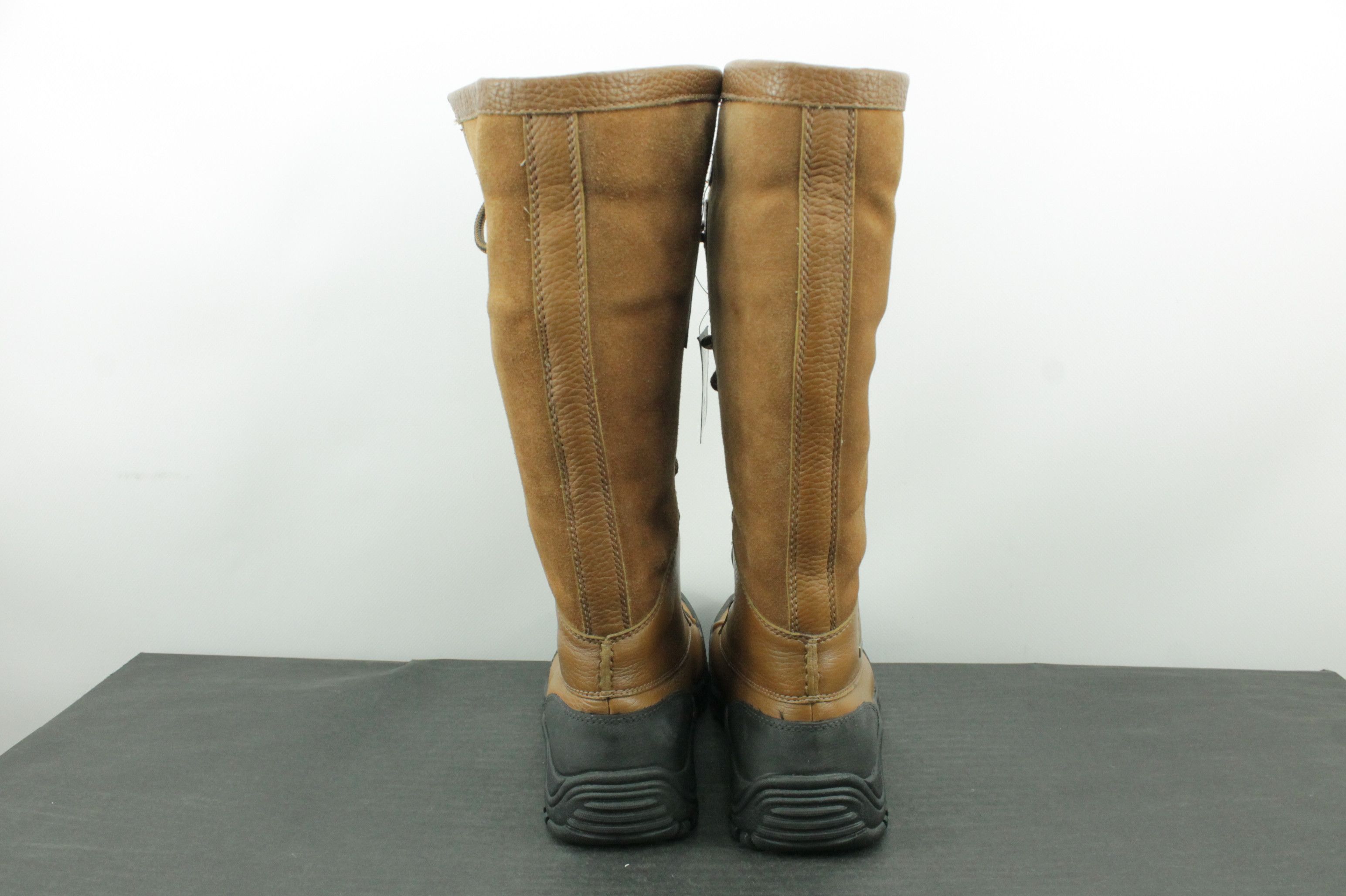 Ugg UGG Adirondack Tall III Chestnut Leather Fur Boots 5498 Size US 5 / IT 35 - 8 Thumbnail