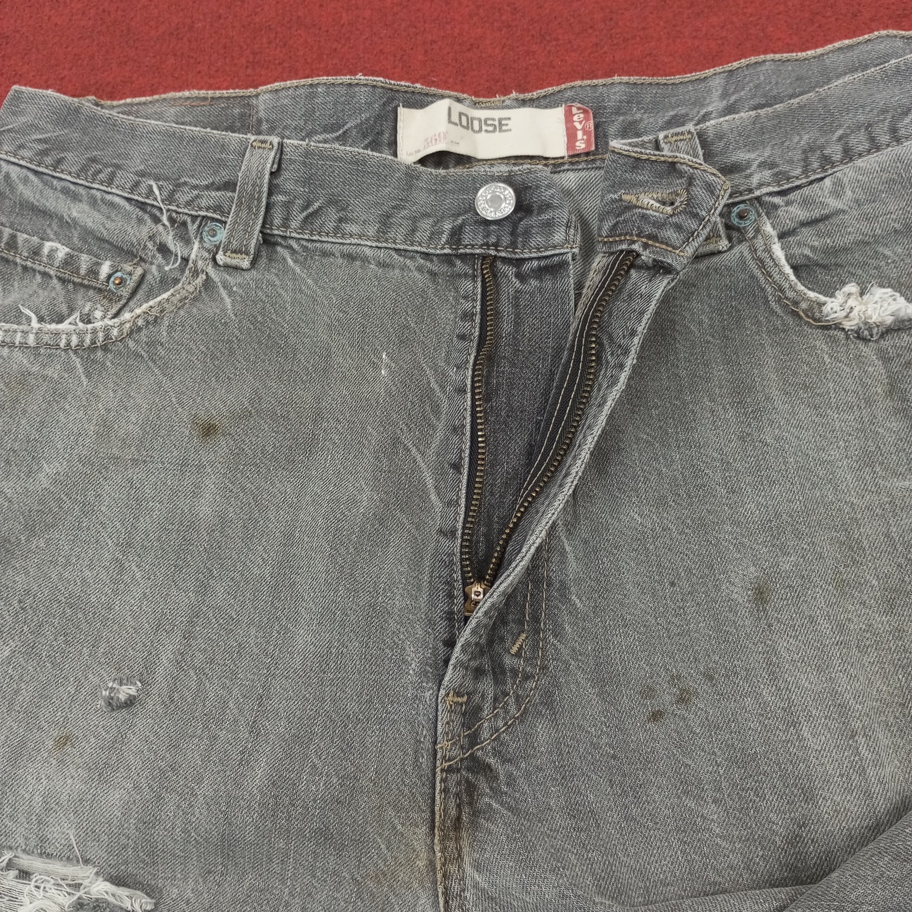 Levi's × Vintage Levis Streetwear Summer Style Distressed Short Jeans Size US 36 / EU 52 - 11 Thumbnail