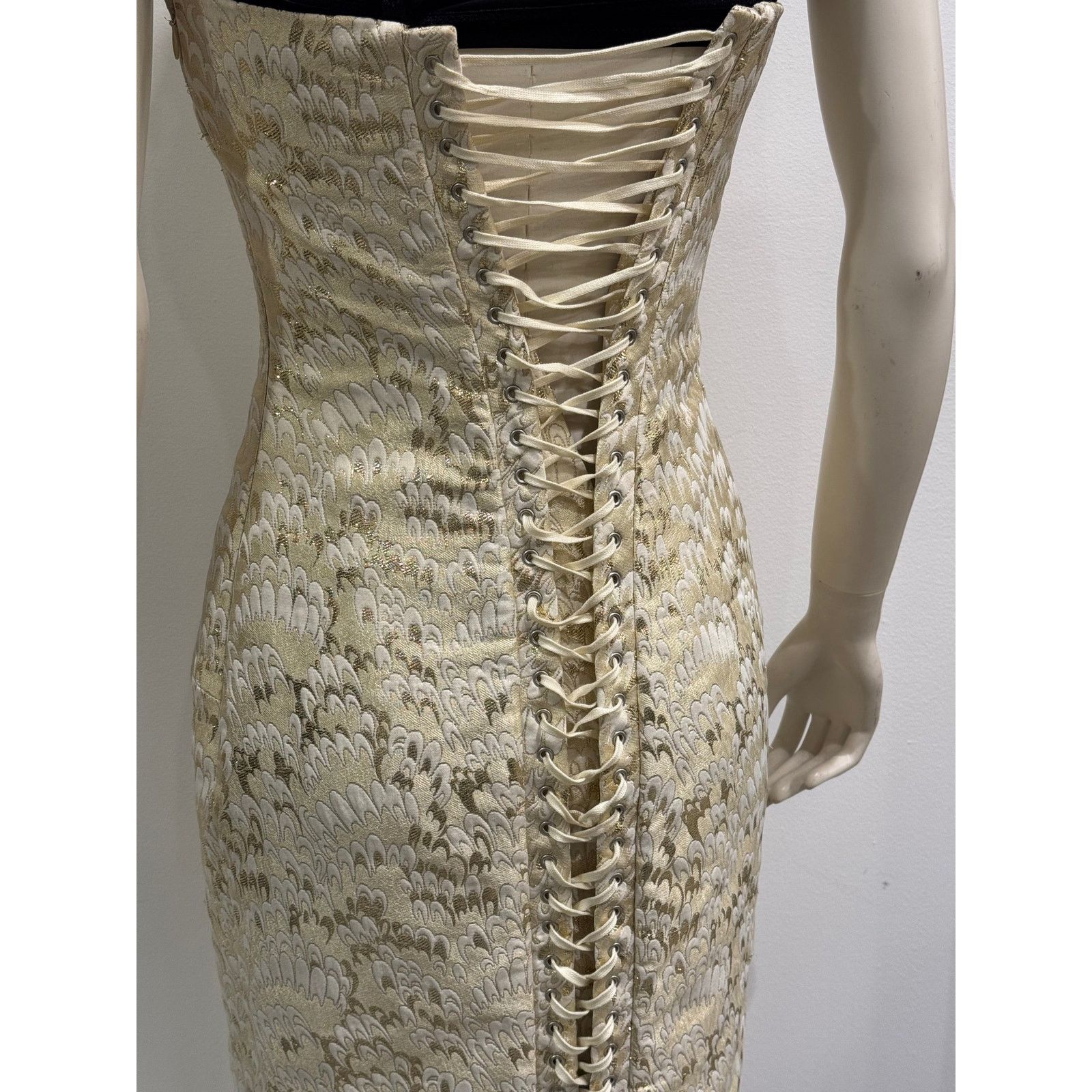Dolce & Gabbana S/S2003 Dolce & Gabbana corset bra bodycon dress Size M / US 6-8 / IT 42-44 - 7 Thumbnail