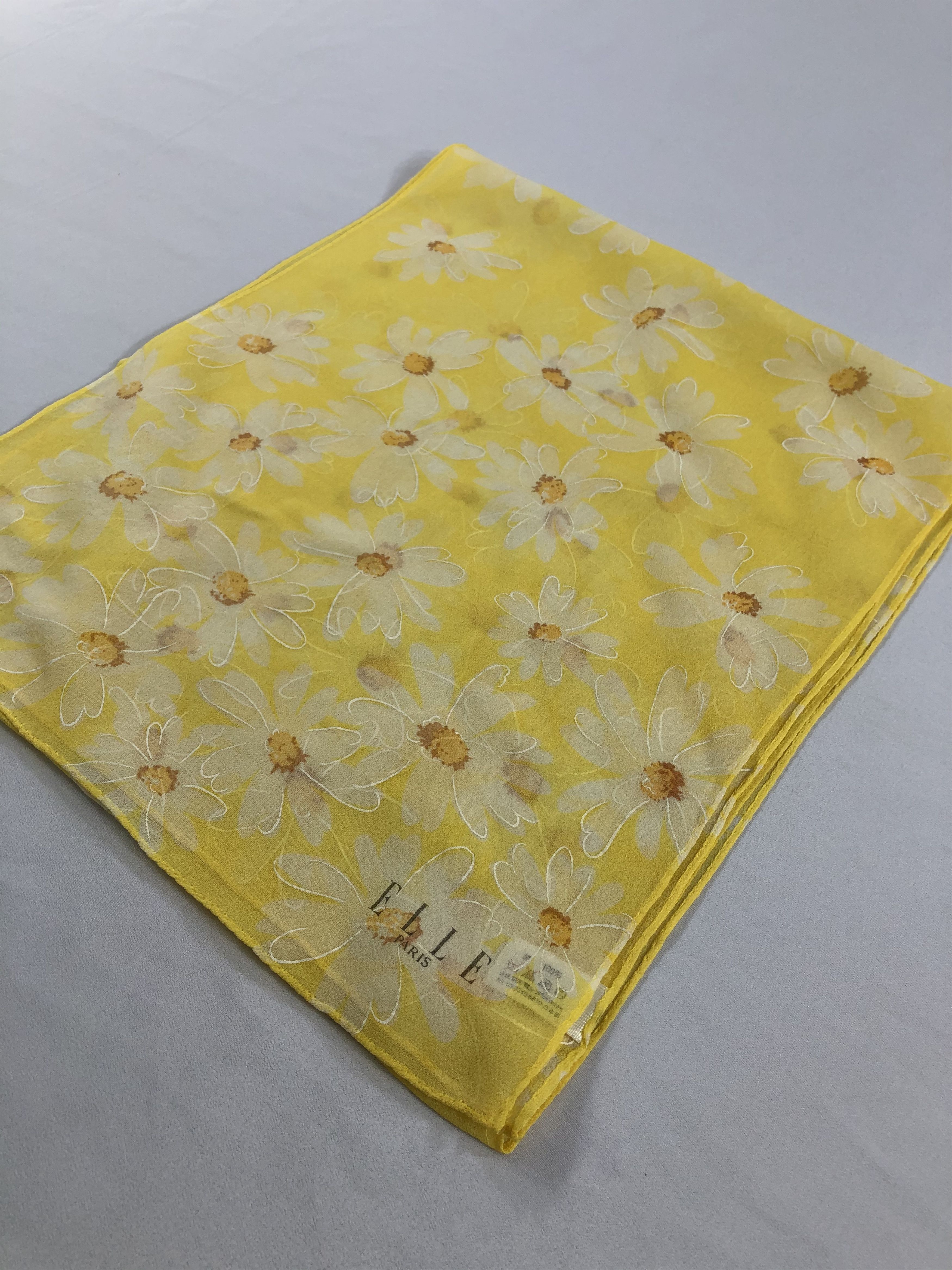 Vintage Vintage Elle Silk Scarf Size ONE SIZE - 3 Thumbnail