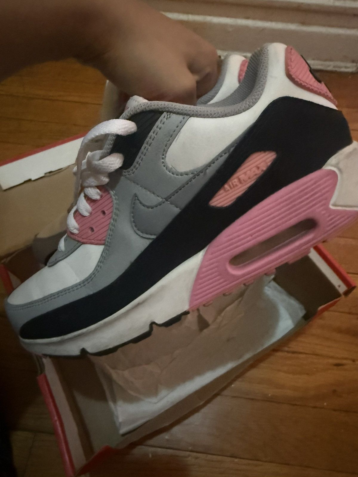 Nike Pink Nike Air Max 90 Size US 8.5 / IT 38.5 - 6 Thumbnail