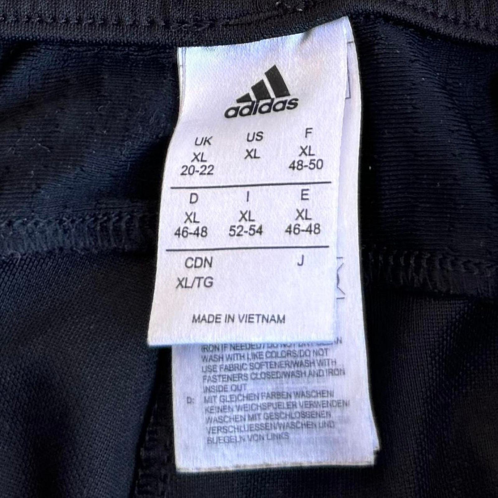 Adidas × Vintage Vintage Y2K Adidas Black Grunge Opium Technical Sweatpants Size US 36 / EU 52 - 4 Thumbnail