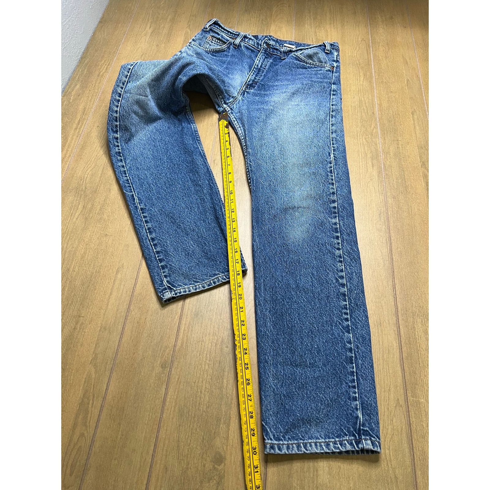 Levi's Vintage Levi’s 505 90s Jeans 32x30 Orange Tab Made Mexico Size US 34 / EU 50 - 13 Thumbnail
