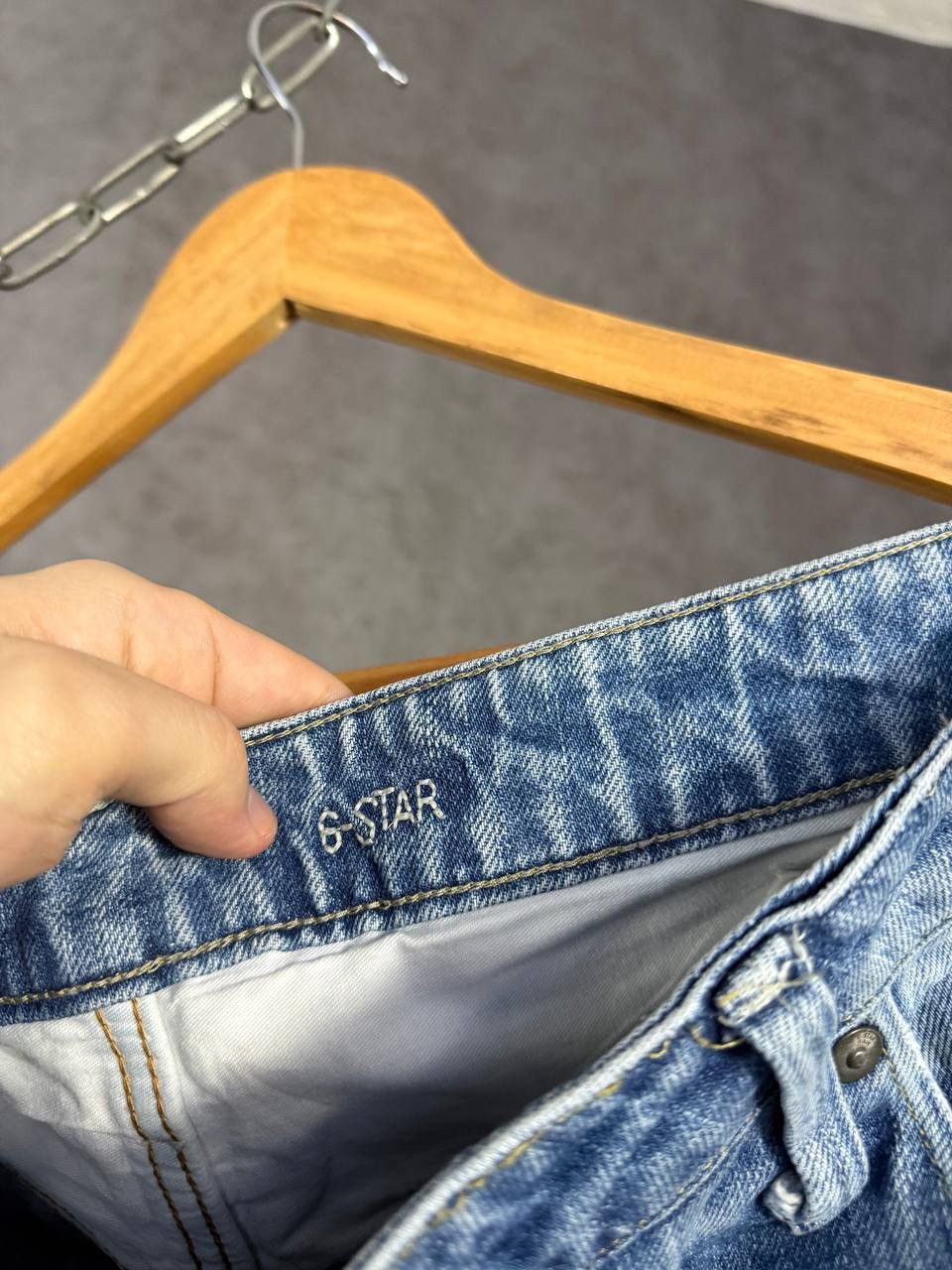 G-Star G Star Raw designer assymmetric jeans Size US 36 / EU 52 - 5 Thumbnail