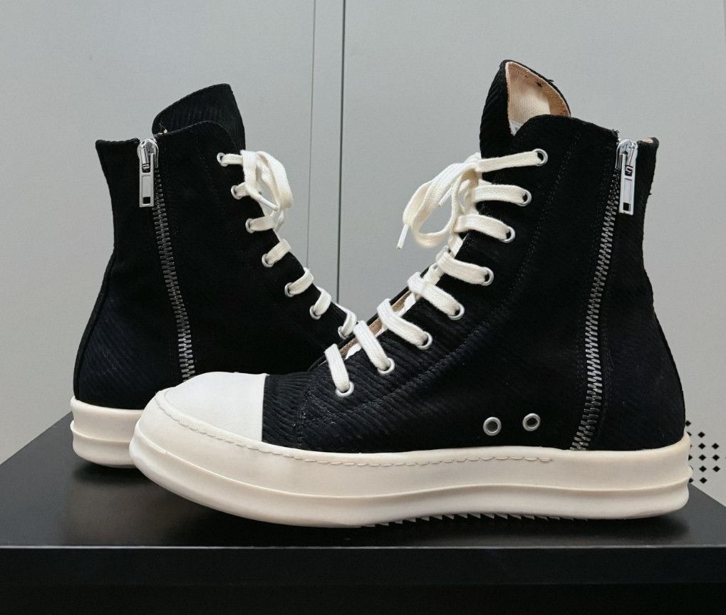 Rick Owens rickowens drkshdw high top sneakers. Size US 9 / EU 42 - 6 Thumbnail
