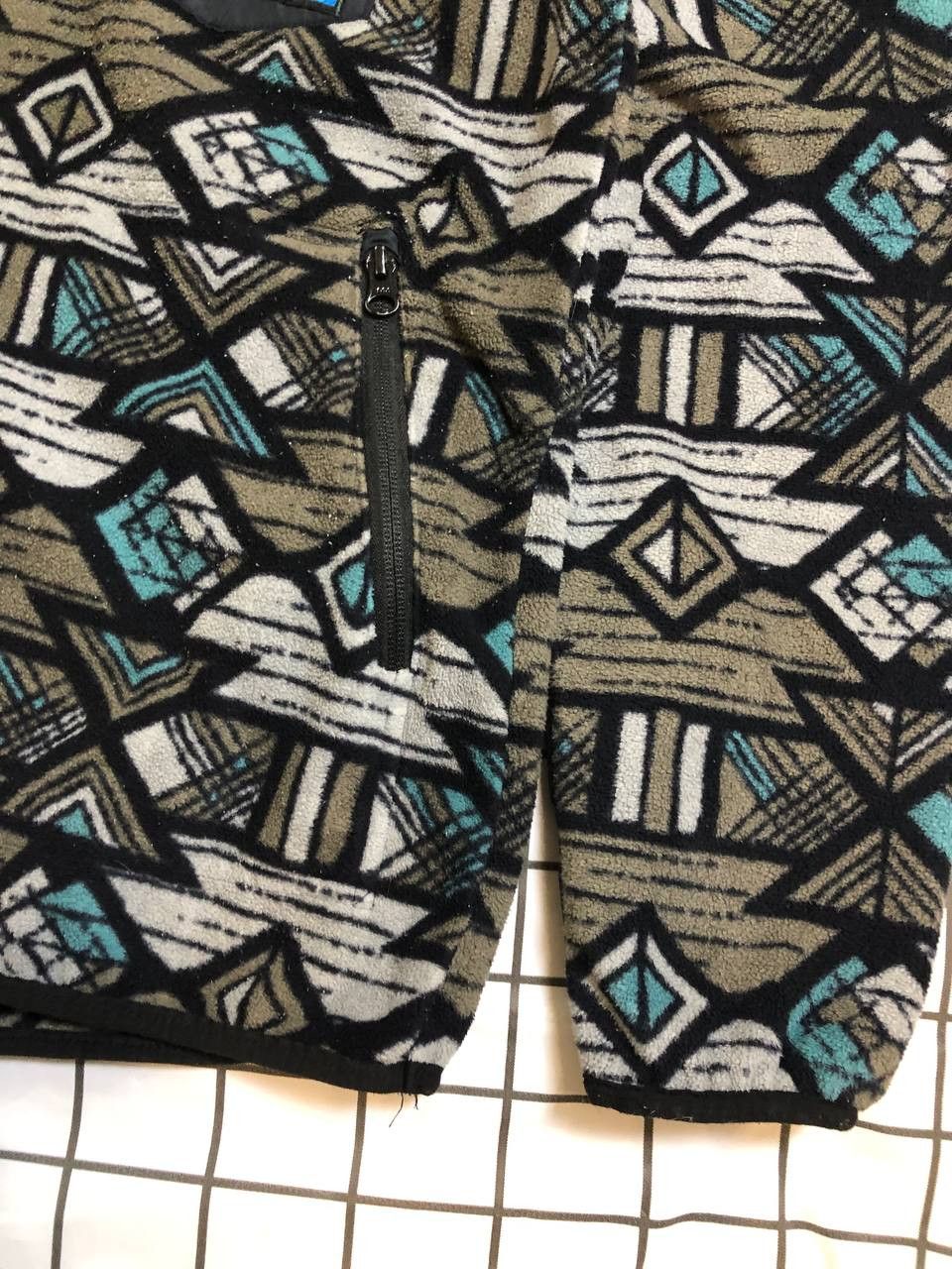 KAVU Kavu Sweater Pullover Fleece Snap T Jacket Colorblock Adult Size US S / EU 44-46 / 1 - 4 Thumbnail