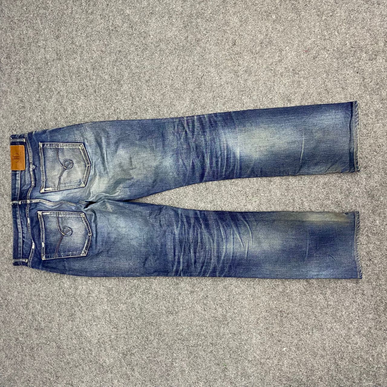 Japan Blue Jeans 💥Best Offer💥Vintage Japan Blue Jeans Distressed Denim Size US 34 / EU 50 - 2 Thumbnail