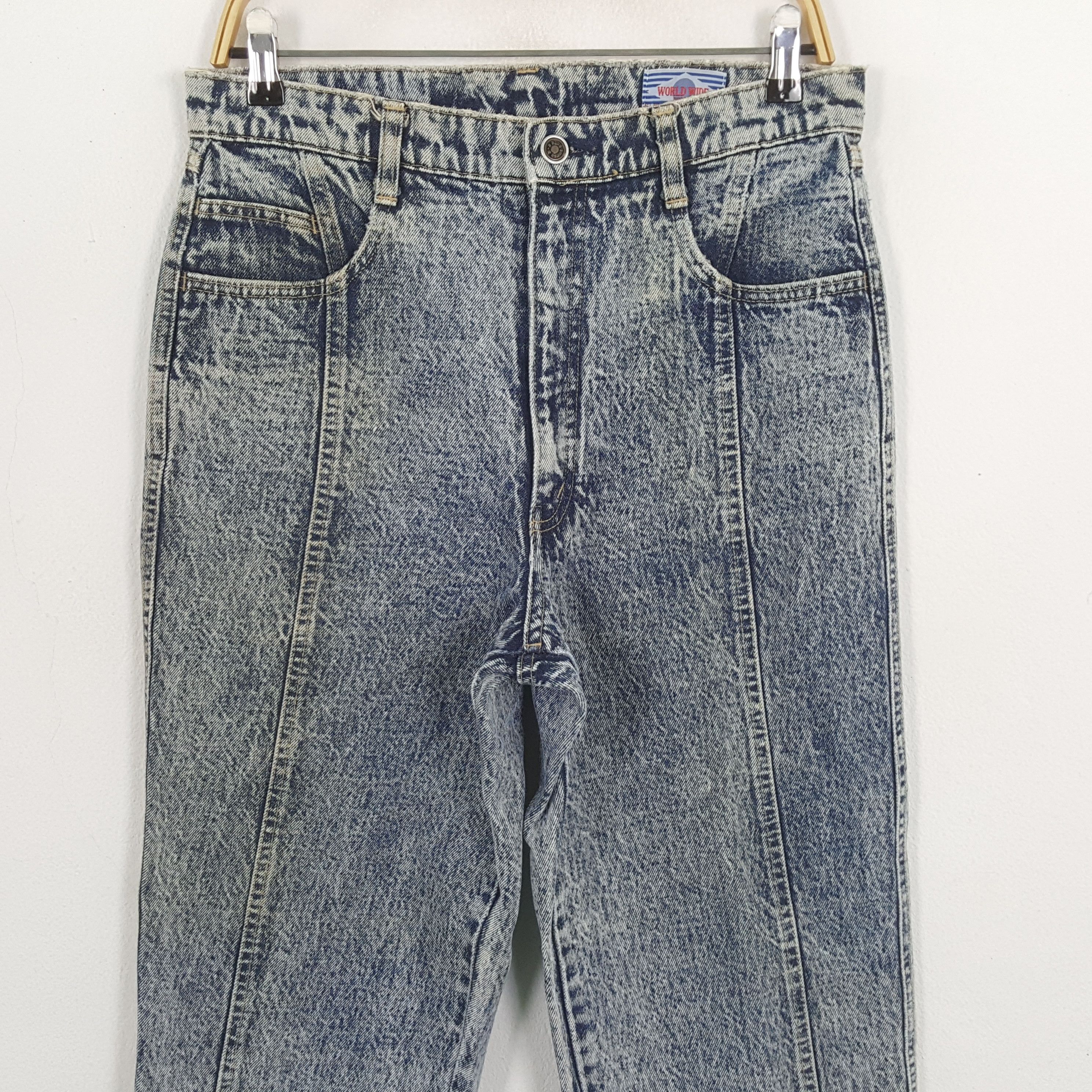 Vintage Vintage SUPER BARREL BOBSON American Style Denim Jeans Size US 30 / EU 46 - 2 Thumbnail
