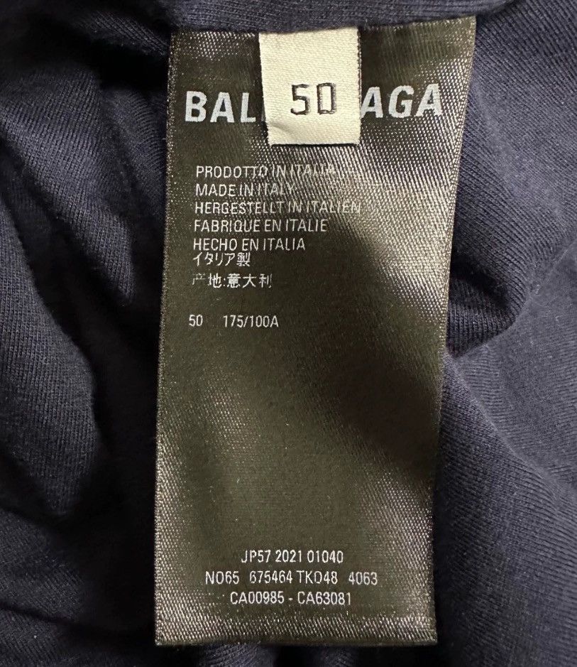 Balenciaga BALENCIAGA FW21 Sporty B Embroidered Logo Spl 2412-Nextarrow Size US M / EU 48-50 / 2 - 8 Thumbnail