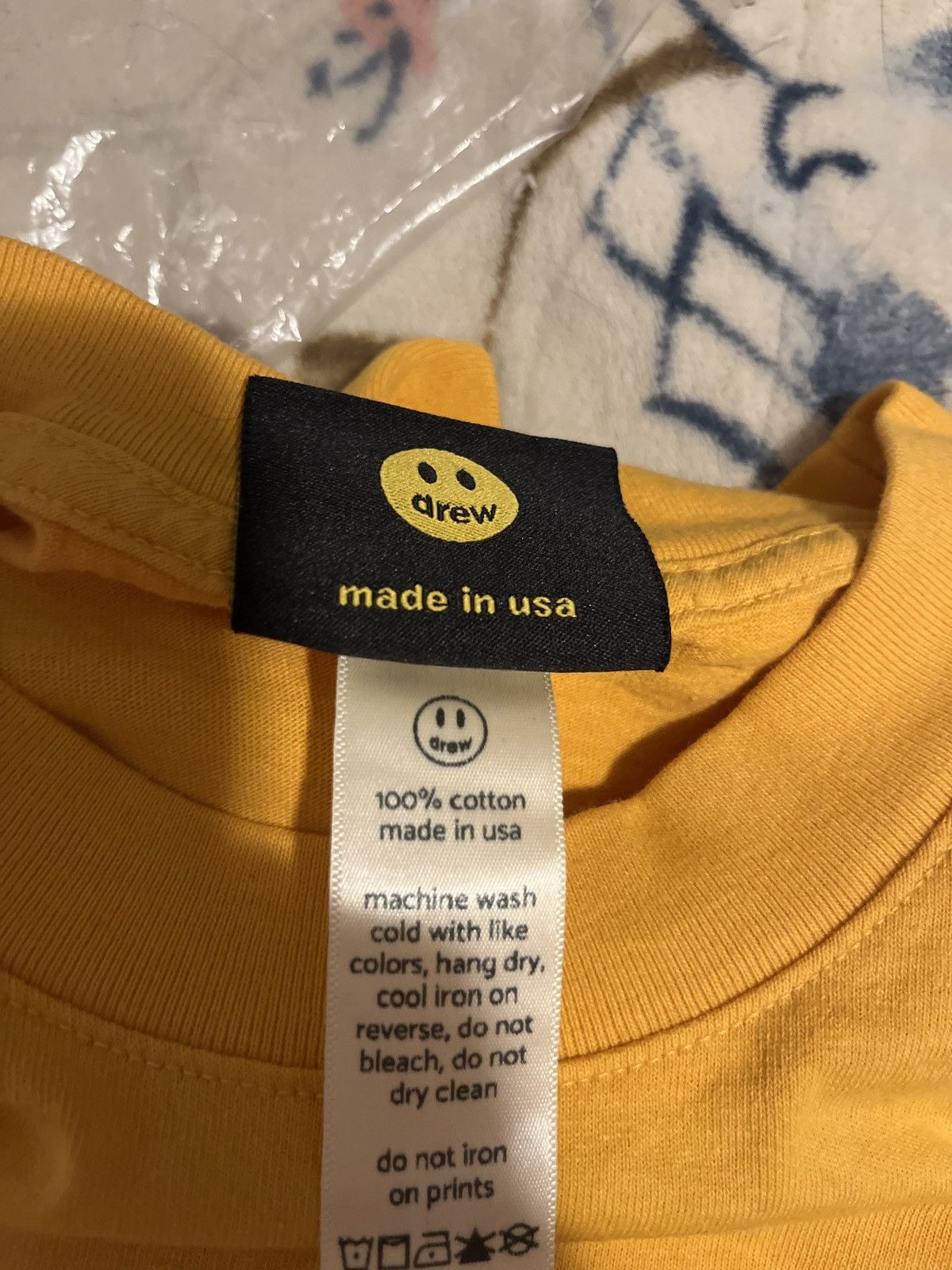 Drew House Drew house mascot long sleeve golden yellow tshirt Size US M / EU 48-50 / 2 - 3 Thumbnail