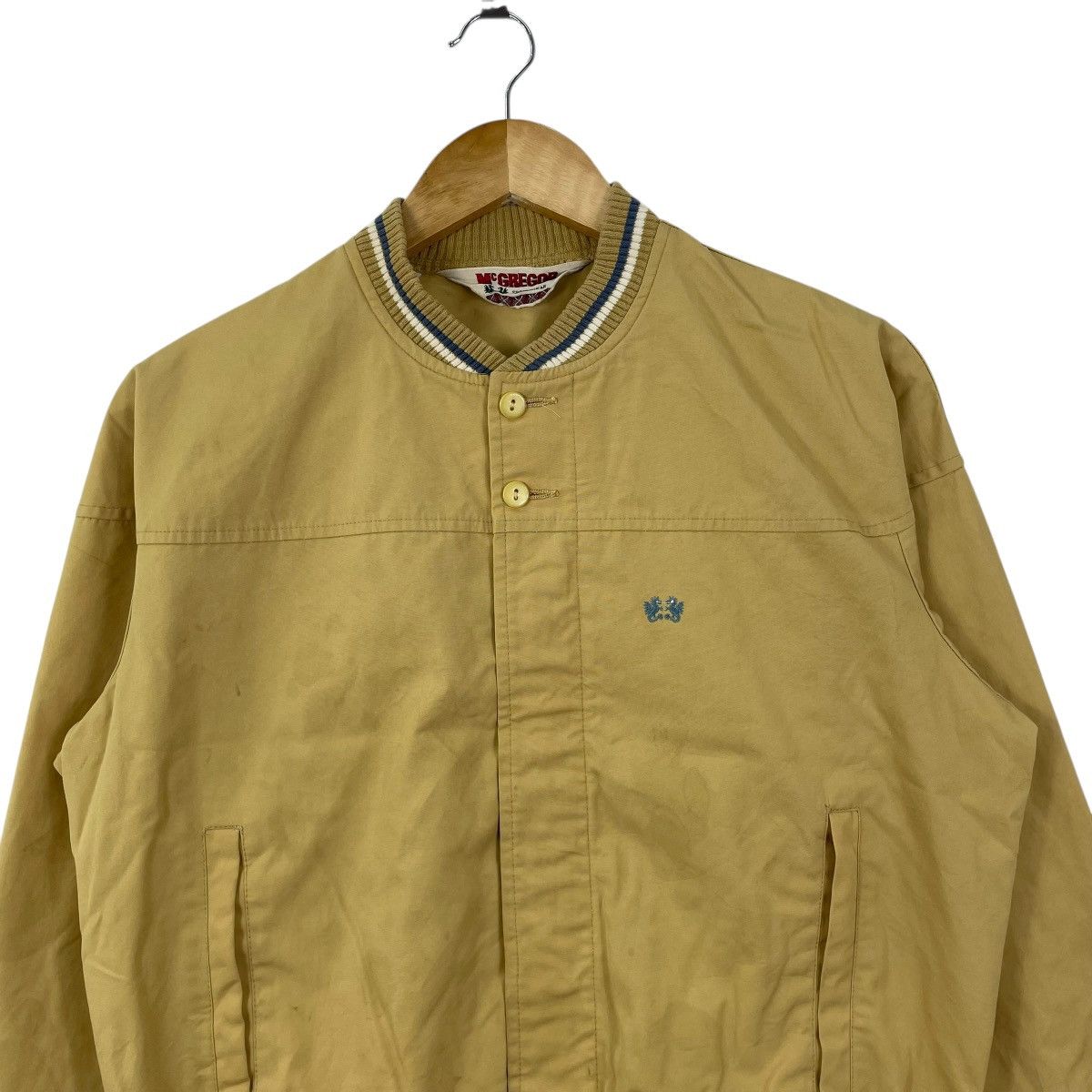 McGregor Vintage 90s McGREGOR Spotswear Varsity Jacket Size US L / EU 52-54 / 3 - 3 Thumbnail