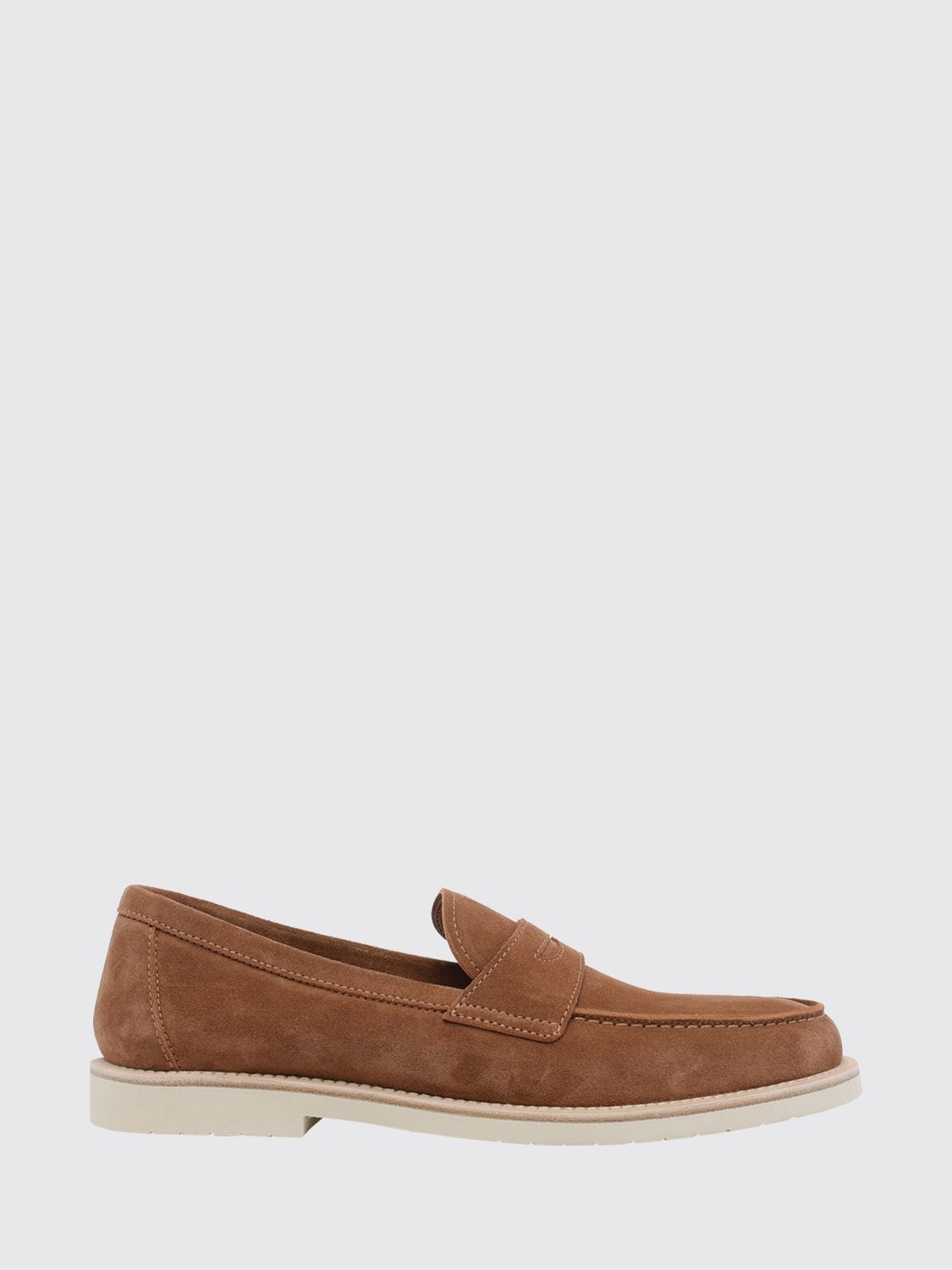 Brunello Cucinelli Brunello Cucinelli Loafers Men Brown Size US 7 / EU 40 - 1 Thumbnail