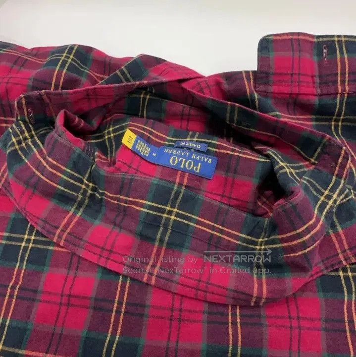 Polo Ralph Lauren Polo Ralph Lauren Men's Red Plaid Long. Size US M / EU 48-50 / 2 - 8 Thumbnail