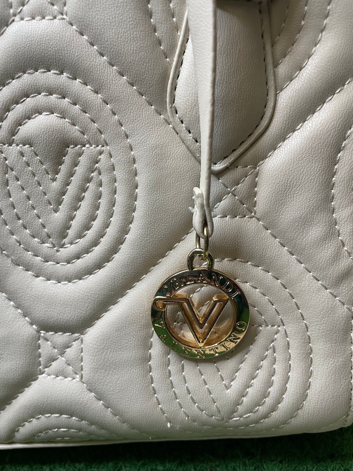 Vintage Valentino Orlandi ivory monogram handbag Size ONE SIZE - 7 Thumbnail