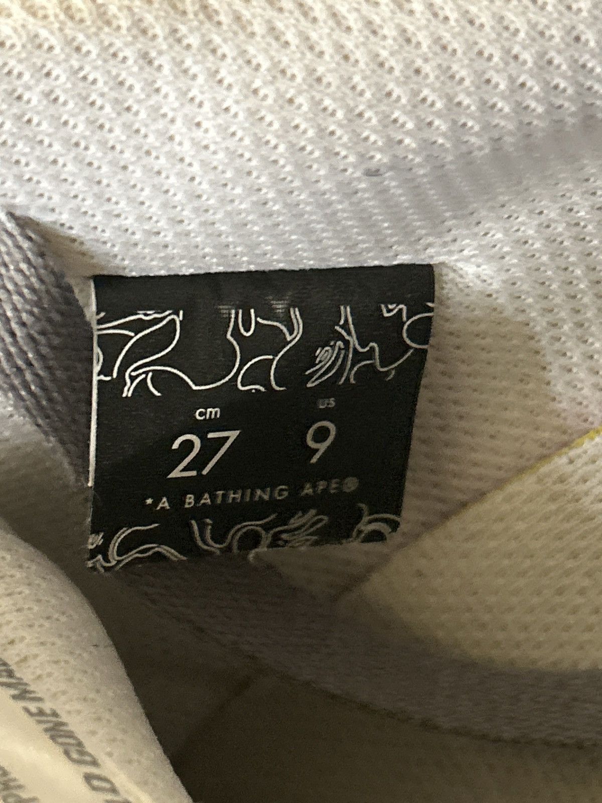 Bape White and red bapesta sneakers Size US 9 / EU 42 - 7 Thumbnail