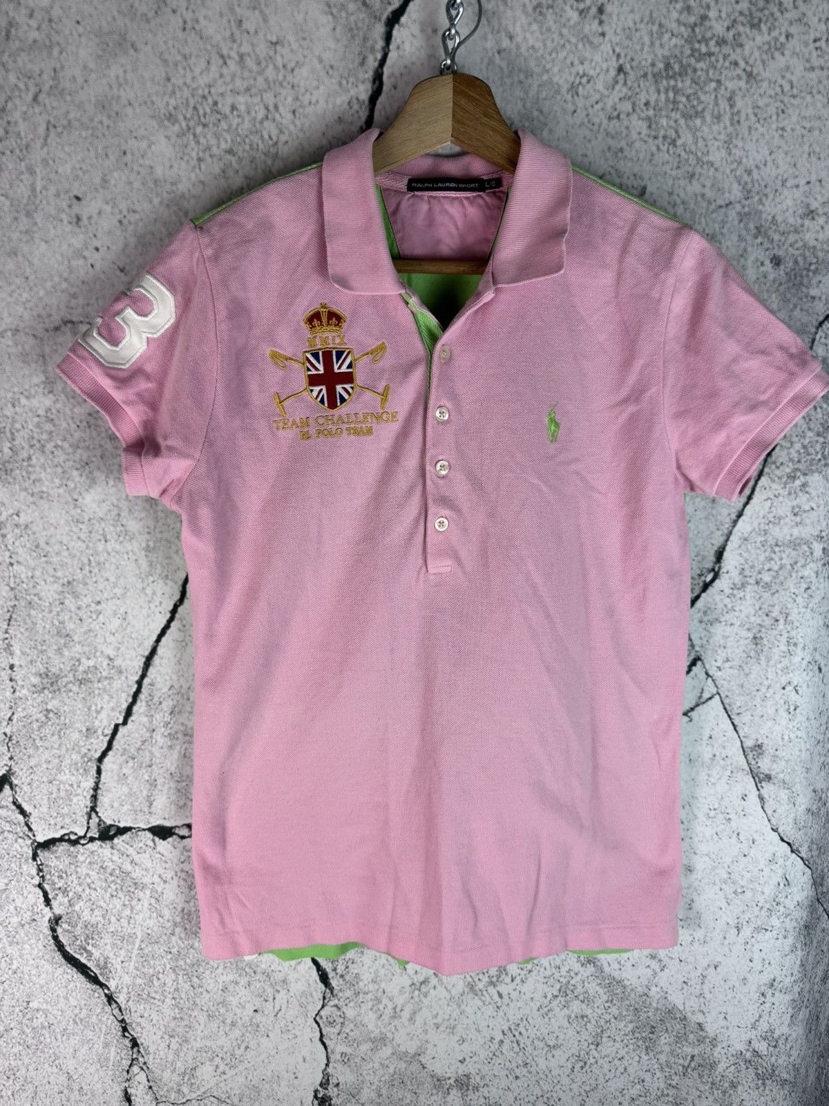 Polo Ralph Lauren Polo Ralph Lauren vintage British Polo T-shirt Size L / US 10 / IT 46 - 1 Thumbnail