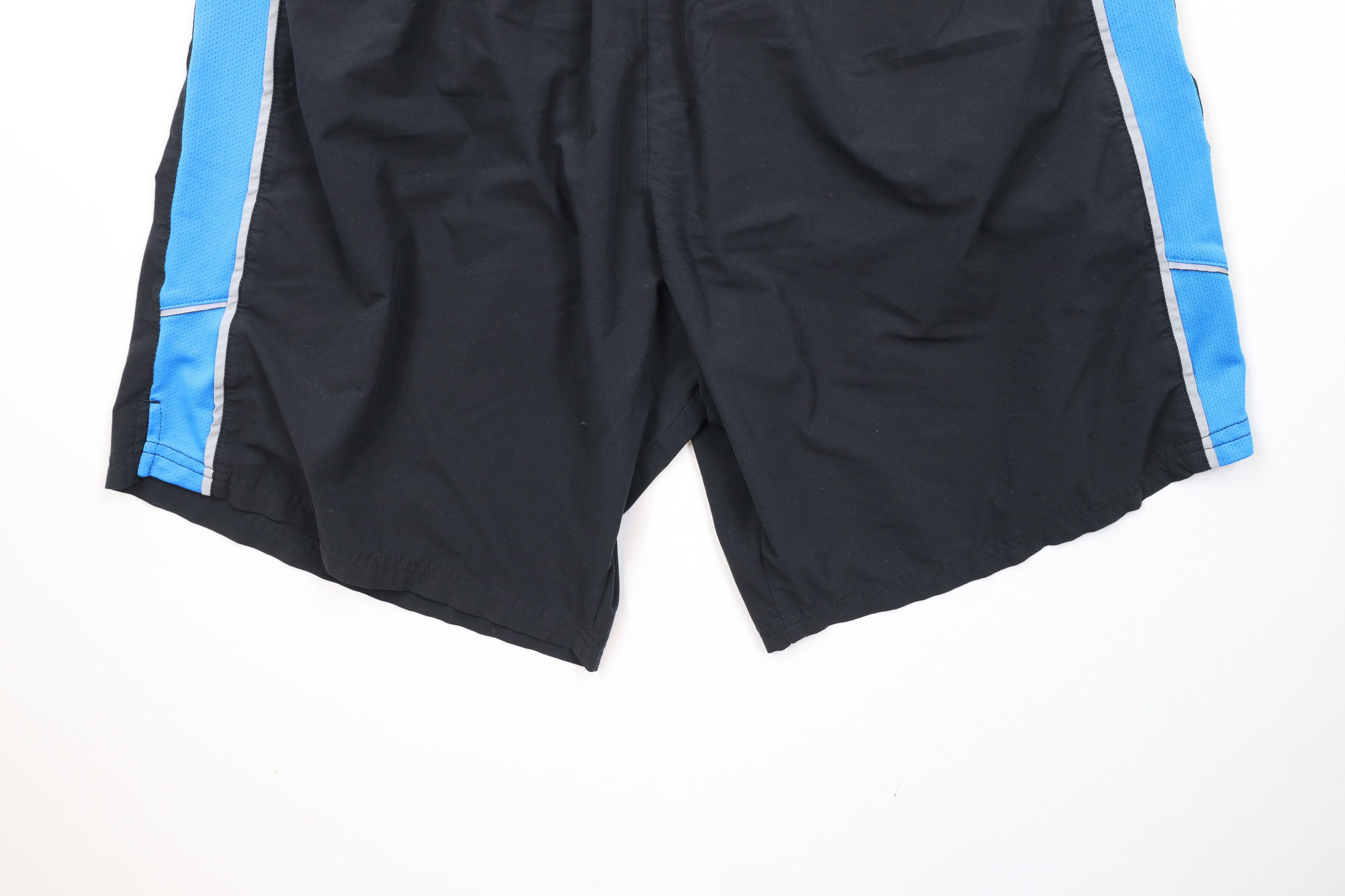 Nike × Vintage Vintage Y2K Nike Scott Swoosh Reflective Lined Shorts Black Size US 36 / EU 52 - 13 Thumbnail