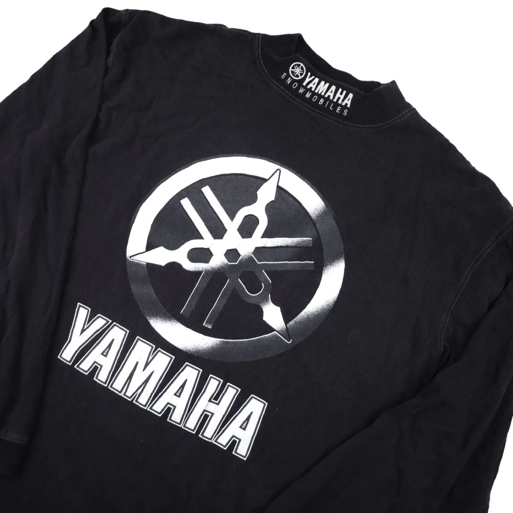 Yamaha VINTAGE Yamaha Snowmobiles Moc Neck Long Sleeve Graphic T Shirt Size US L / EU 52-54 / 3 - 2 Thumbnail