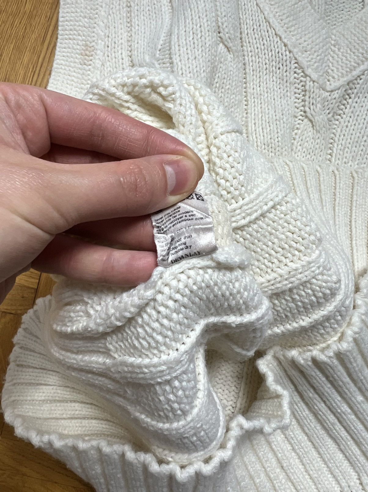 Lacoste × Vintage Vest Sweater Lacoste vintage white rare Size US M / EU 48-50 / 2 - 5 Thumbnail
