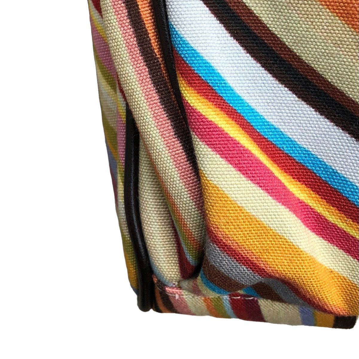Paul Smith Paul Smith Shoulder Bag Cotton Multicolor Allover Pattern Size ONE SIZE - 9 Thumbnail