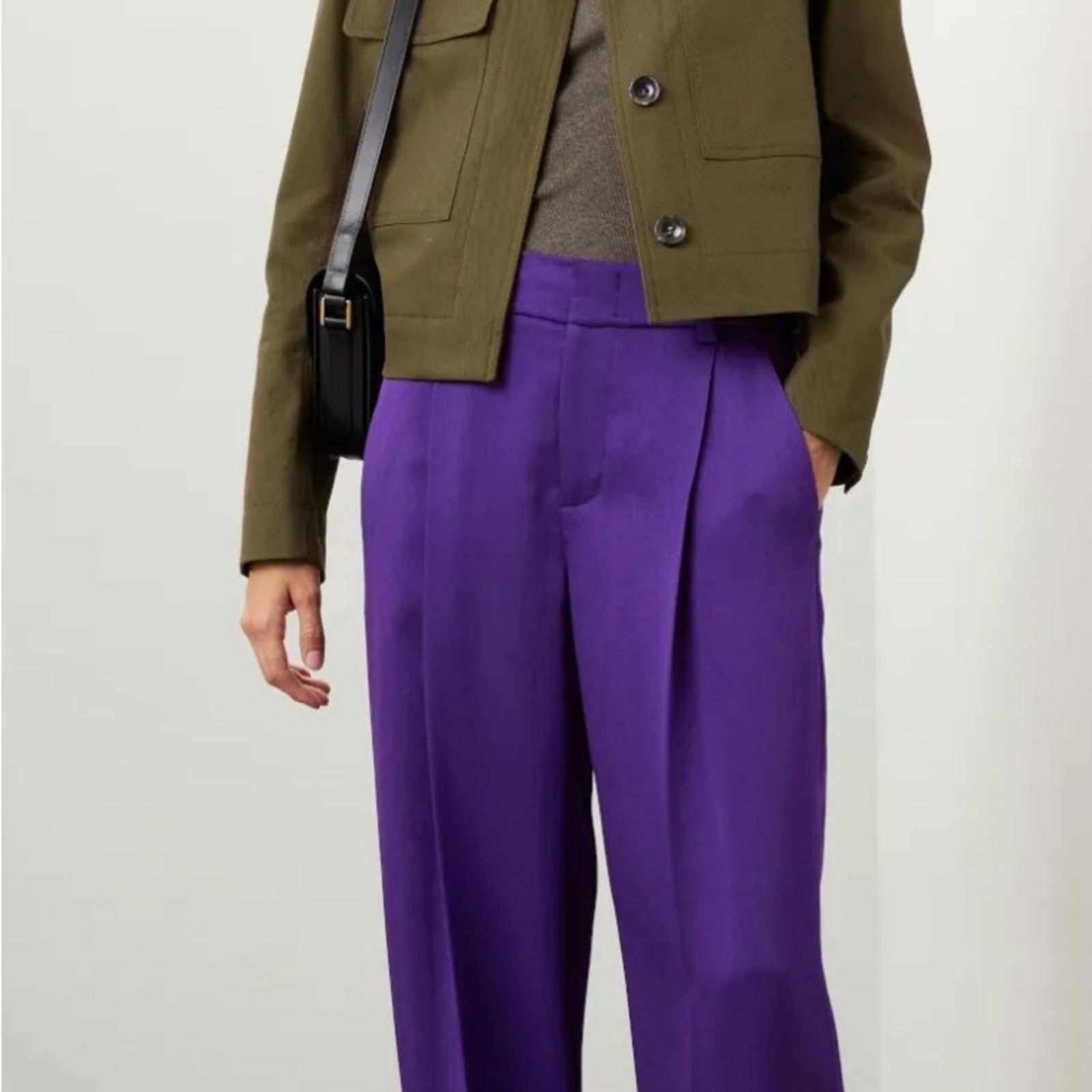 Tory Burch 179 Tory Burch $698 Olive Green Women's Jacket Size 6 Size M / US 6-8 / IT 42-44 - 3 Thumbnail