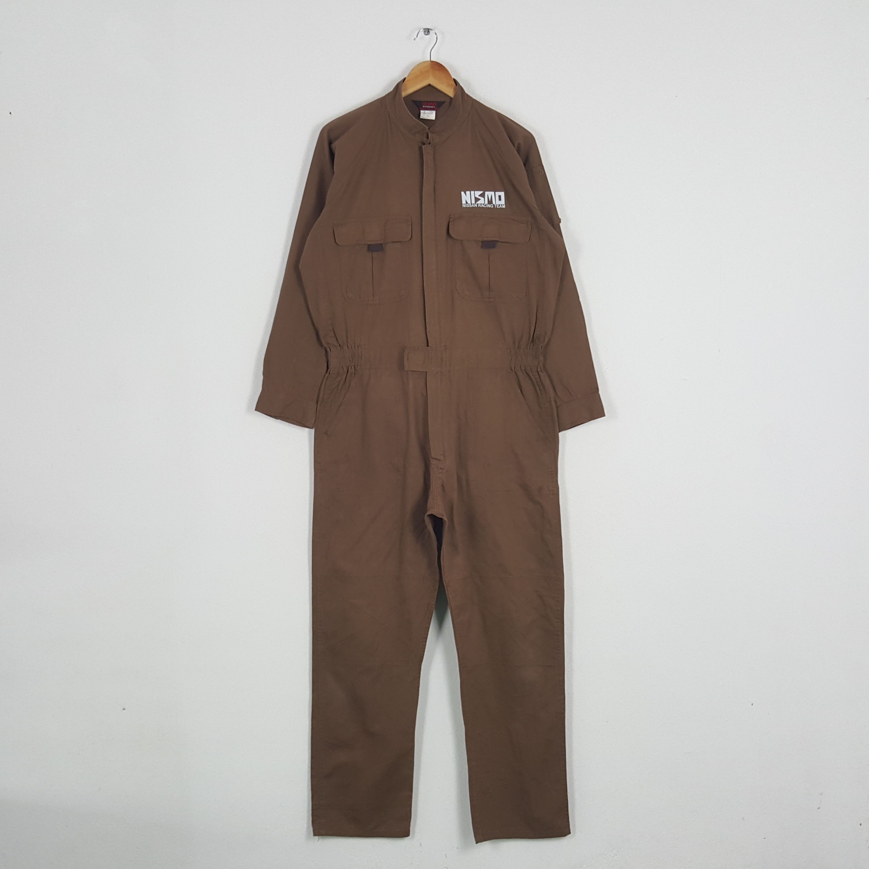 Japanese Brand × Vintage Vintage Nismo Nissan Japanese Racing Custom Coverall Jacket Size US L / EU 52-54 / 3 - 4 Thumbnail