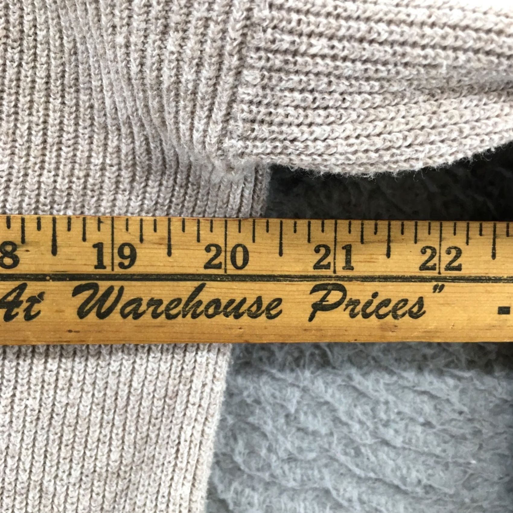 American Eagle Outfitters American Eagle Outfitters Pullover Sweater Women XS Beige Striped Crew Neck Long Sleeve Knit Slouchy Dolman Sleeve Cardigan? Size XS / US 0-2 / IT 36-38 - 4 Thumbnail