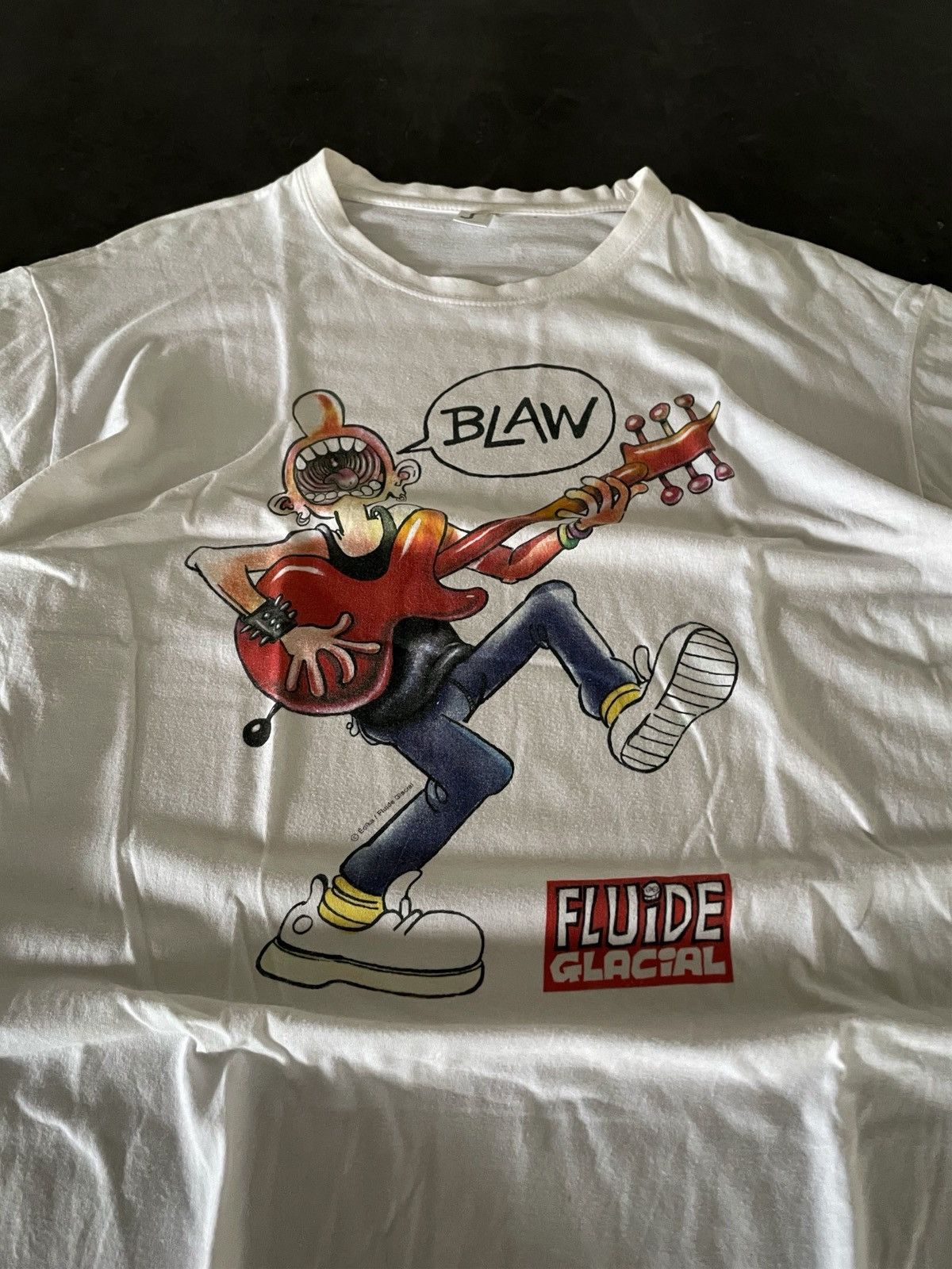 Arts & Science Fluide Glacial Guitar Graphic Tee Size US XL / EU 56 / 4 - 4 Thumbnail
