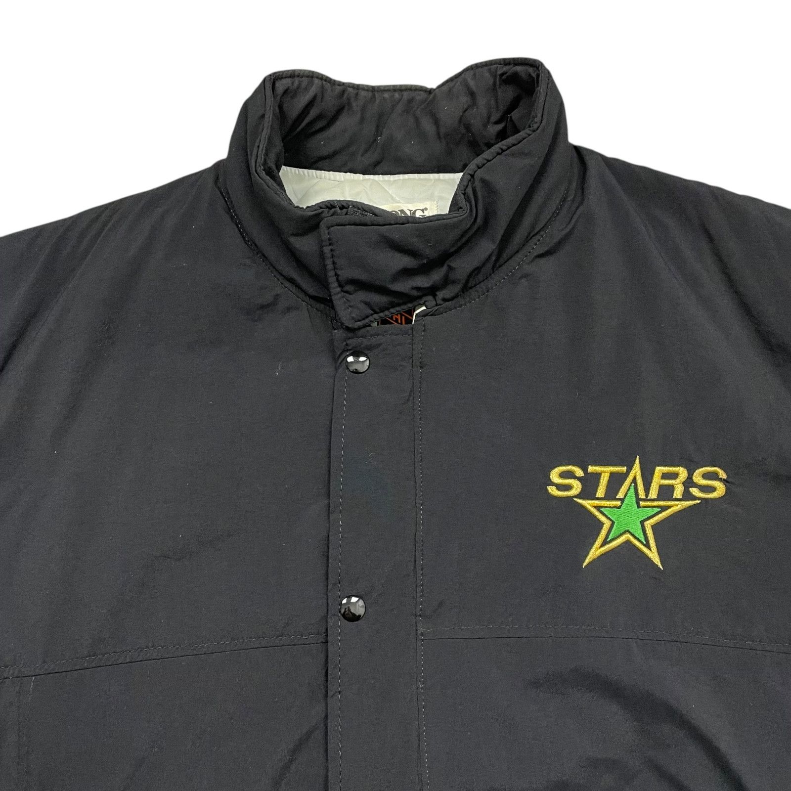 NHL VTG 90s DALLAS STARS DELONG PUFFER JACKET SIZE L Size US L / EU 52-54 / 3 - 4 Thumbnail