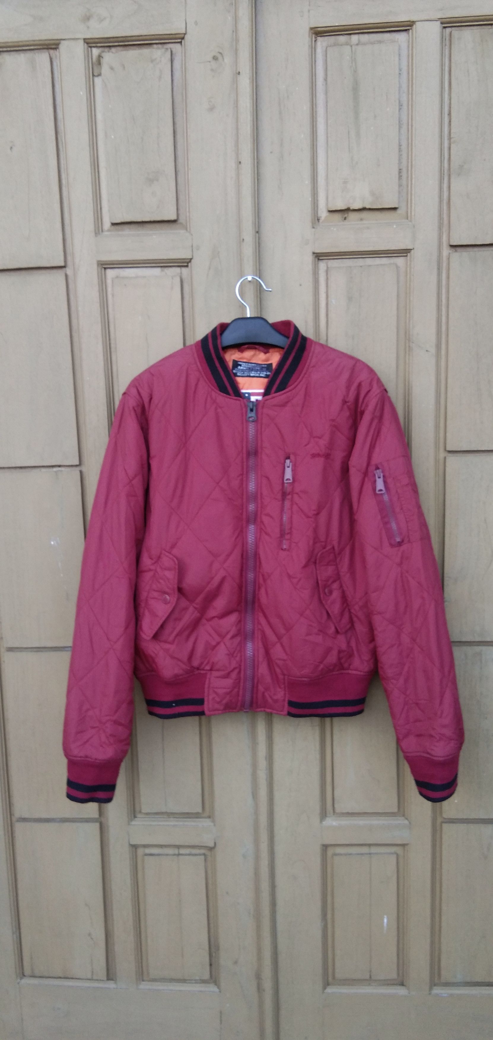 Japanese Brand Schott bross marrun bomber jacket Size US L / EU 52-54 / 3 - 1 Thumbnail