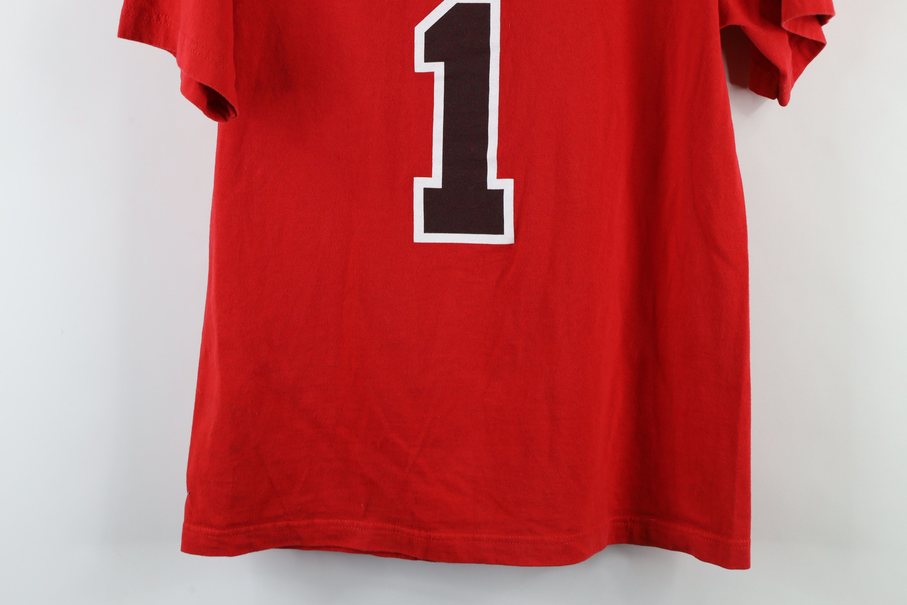 Adidas × Vintage Vintage Adidas Rose Chicago Bulls Basketball Jersey T-Shirt Size US M / EU 48-50 / 2 - 14 Thumbnail