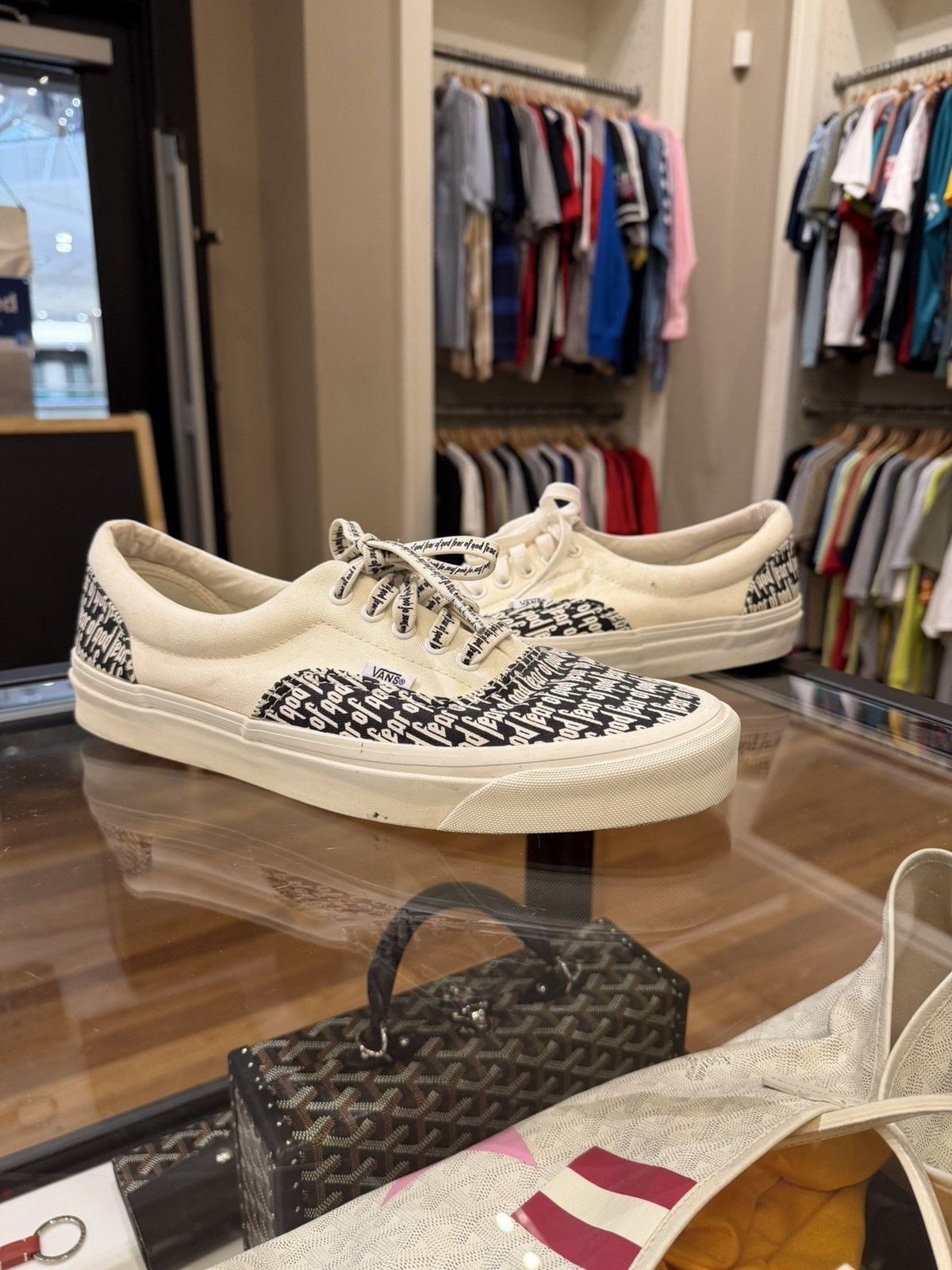Fear of God x Vans Era 95 DX -White Black