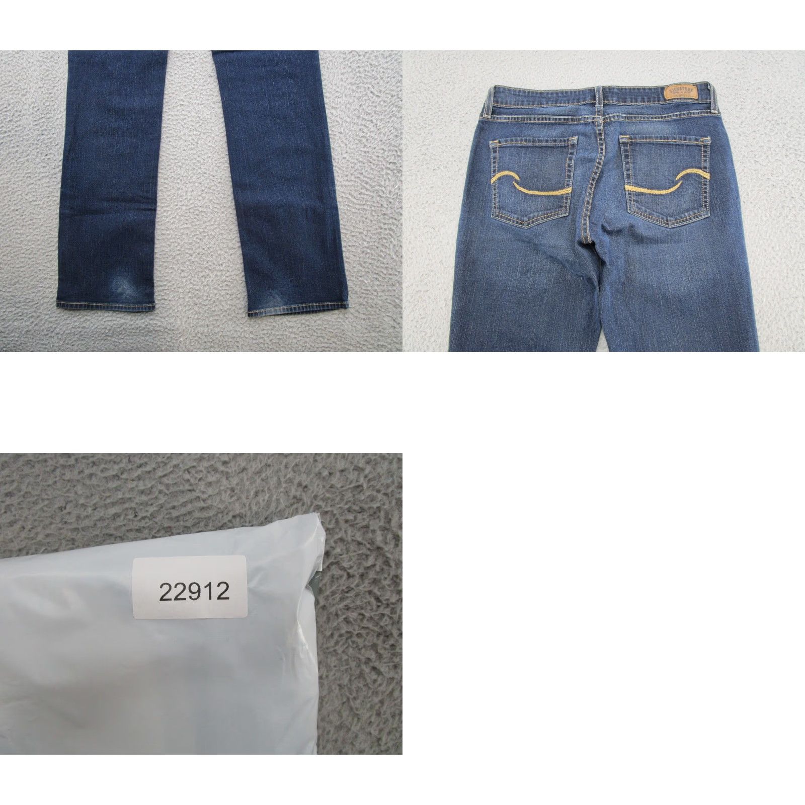 Levi's VINTAGE Levi's Modern Straight Blue Denim Jeans Women 8 Stretch Cotton Size 30" / US 8 / IT 44 - 9 Thumbnail