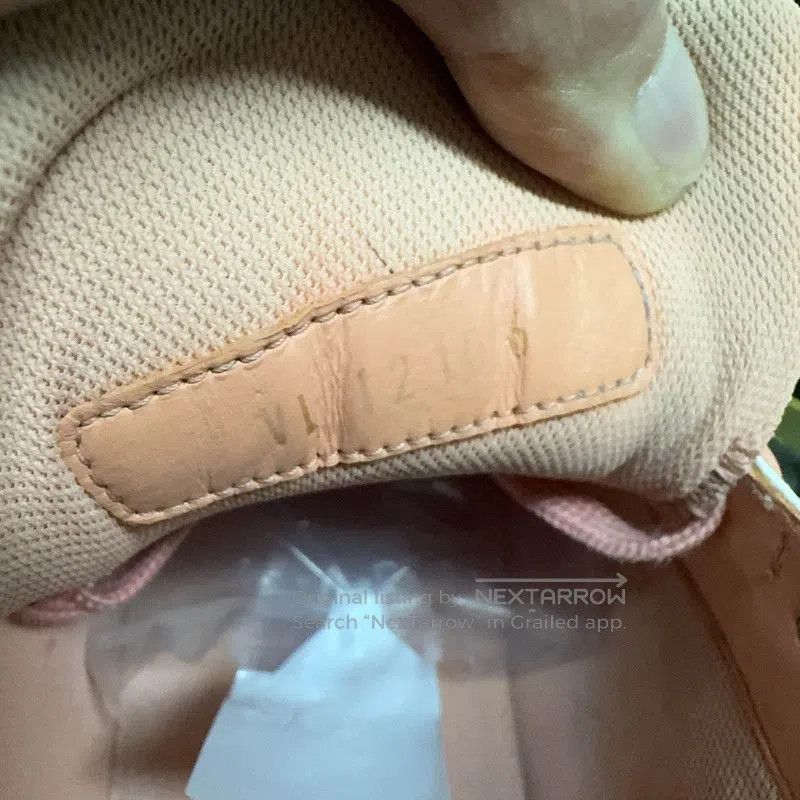 Louis Vuitton Louis Vuitton Trainer Low Top Sneakers in Peach . Size US 8.5 / EU 41-42 - 5 Thumbnail