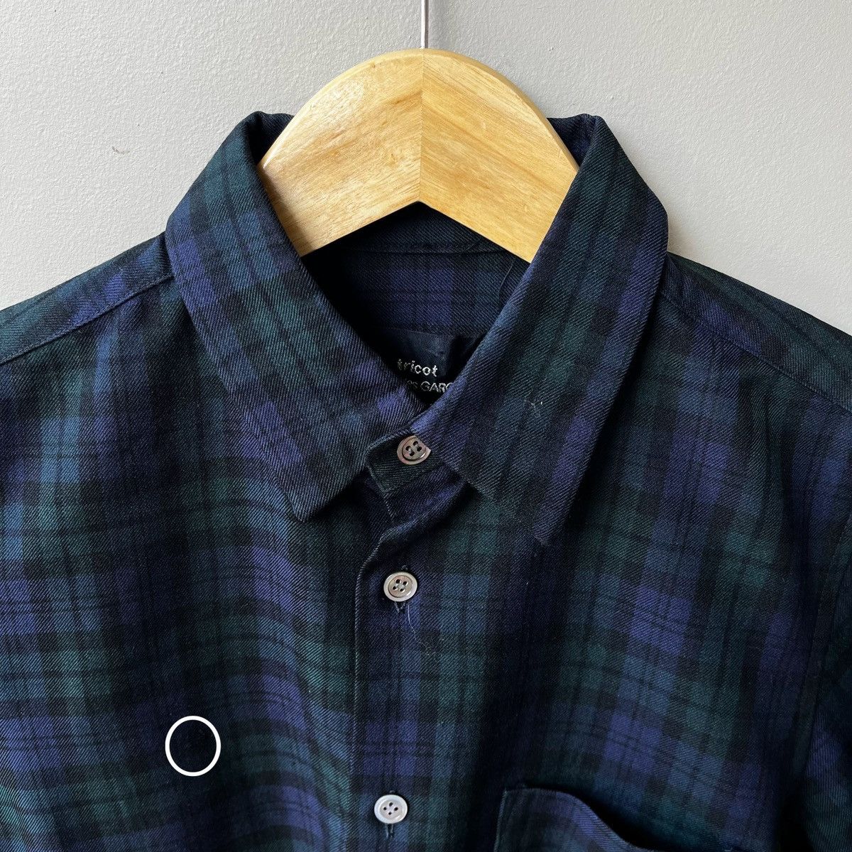 Comme des Garcons Homme Comme des garcons tricot wool shirt Size US S / EU 44-46 / 1 - 8 Thumbnail