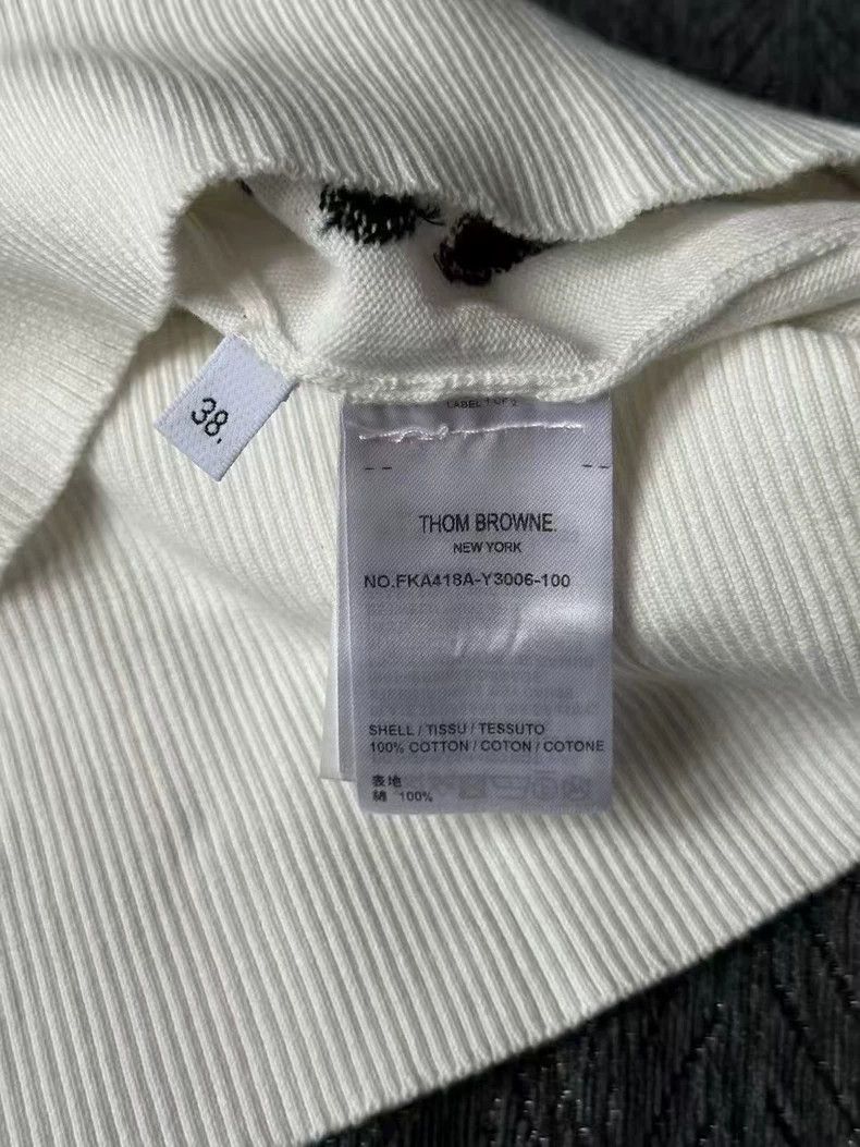 Thom Browne Thom Browne size38 Ship anchor knit short sleeves Size XS / US 0-2 / IT 36-38 - 4 Thumbnail