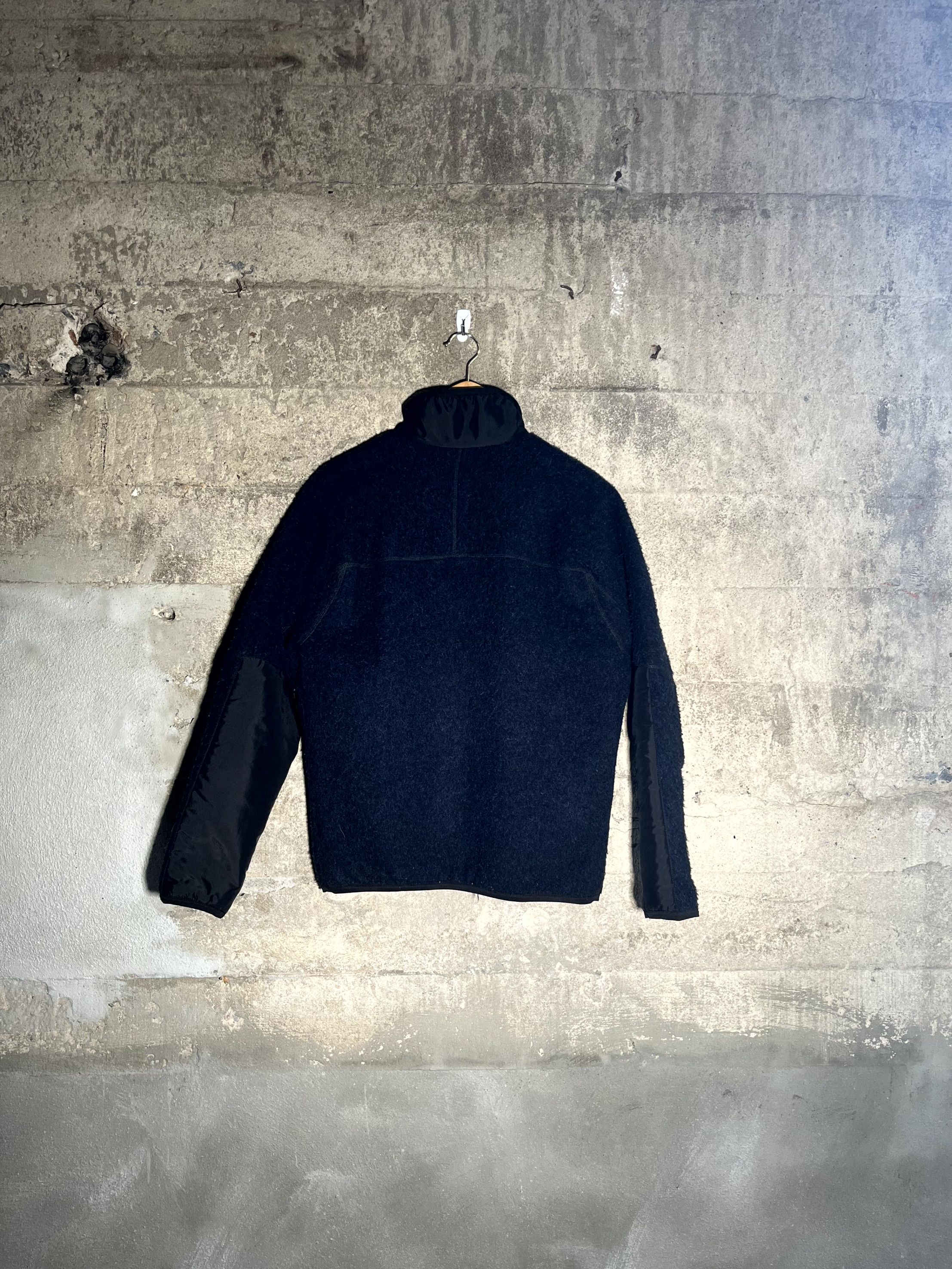 Patrik Ervell Patrik Ervell Navy Wool Fleece Jacket Size US S / EU 44-46 / 1 - 4 Thumbnail