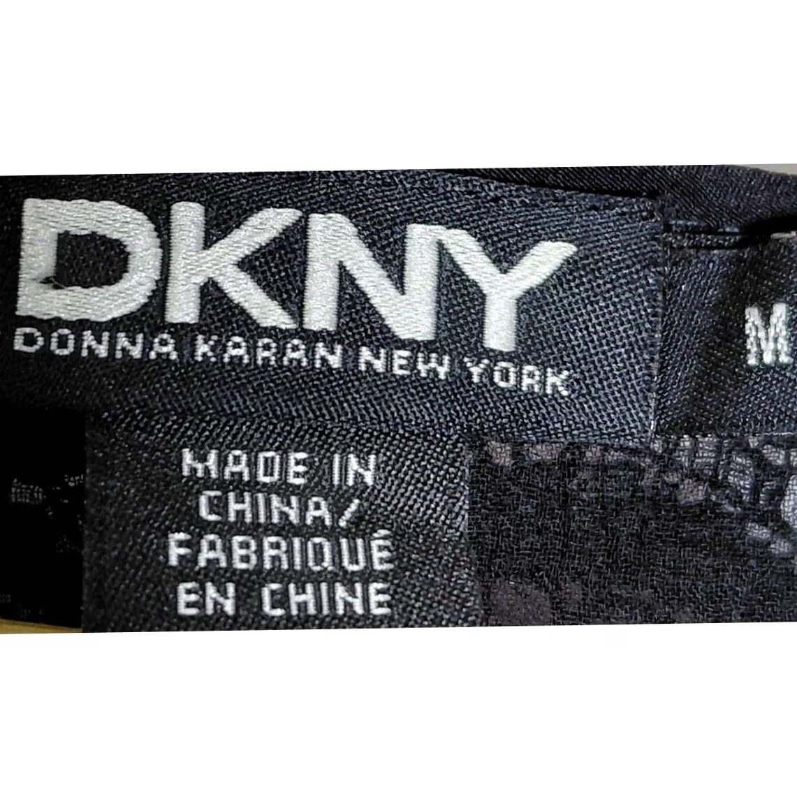 DKNY DKNY Black Sleeveless Dress Solid Polyester Shift Knee Length Women Size M Size M / US 6-8 / IT 42-44 - 3 Thumbnail