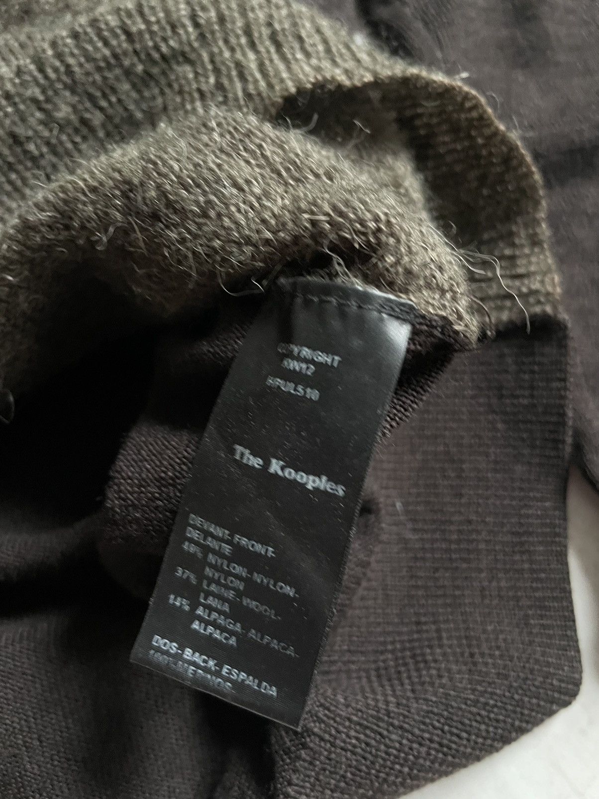 The Kooples The Kooples Brown Jumper Wool Sweater Luxury Size US M / EU 48-50 / 2 - 8 Thumbnail