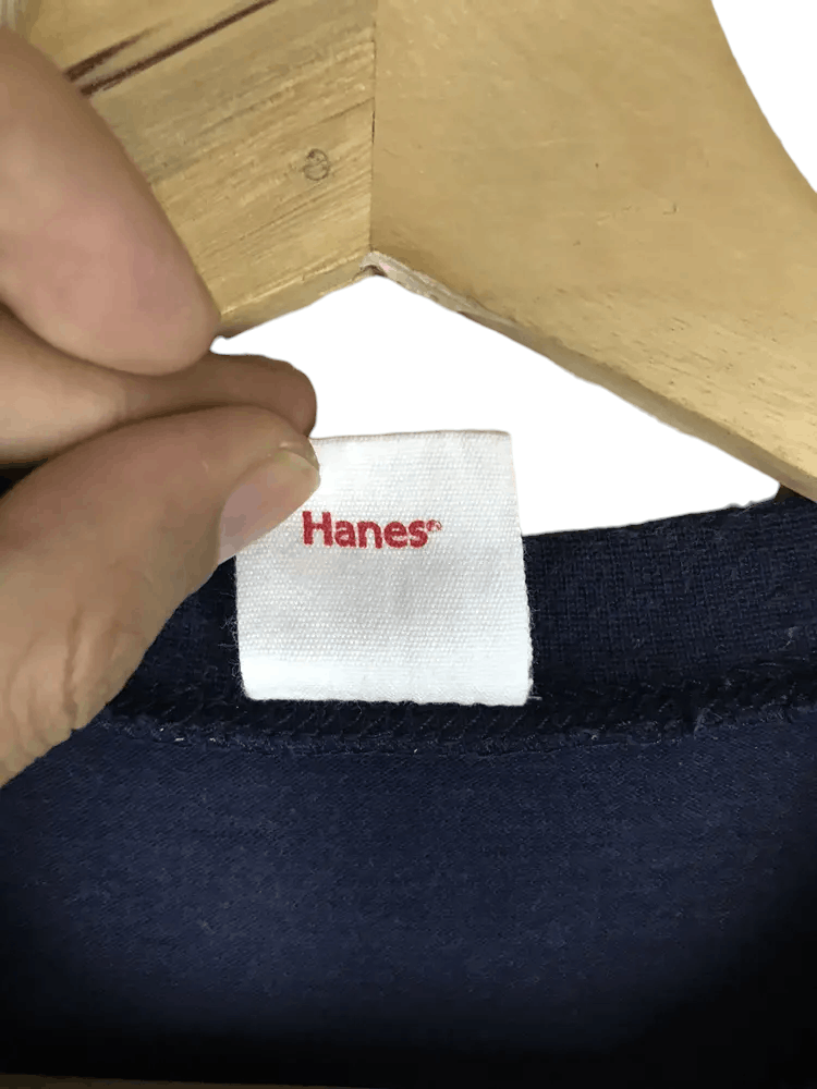 Hanes Vintage 90's Hanes Tshirts Size US M / EU 48-50 / 2 - 6 Thumbnail