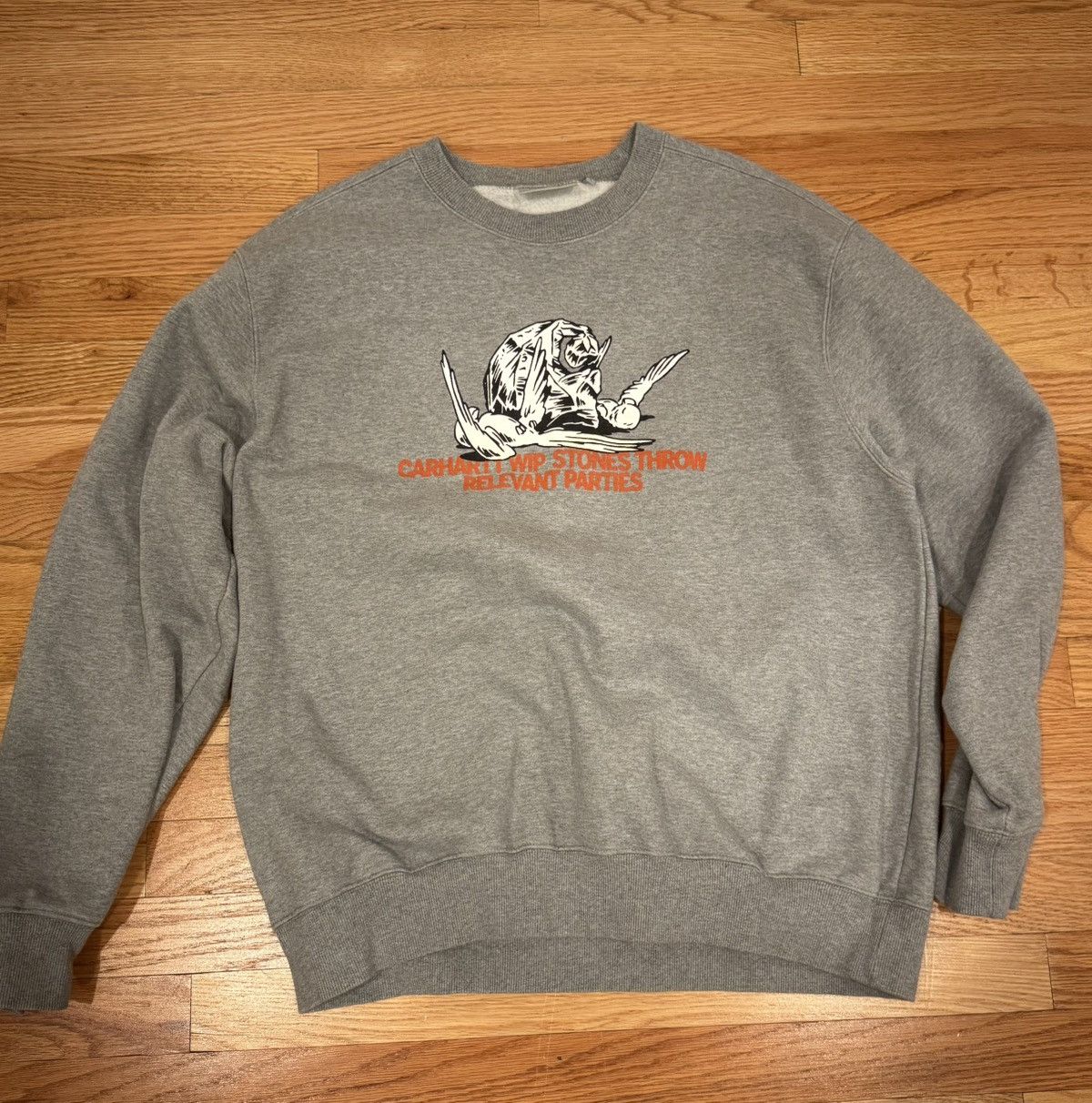 Carhartt Carhartt WIP x Stones Throw Sweatshirt Size US L / EU 52-54 / 3 - 1 Thumbnail