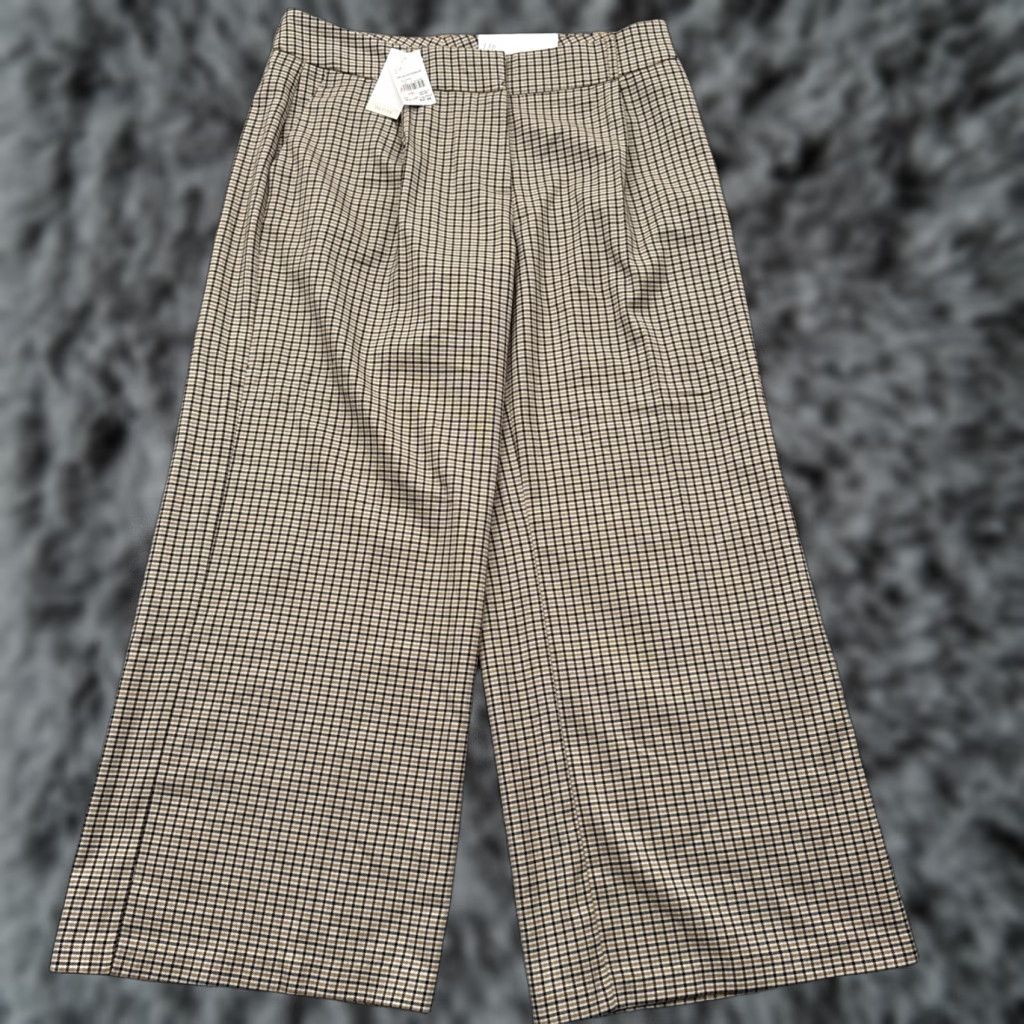 Vintage Cato Pants Womens 14P Petite Plaid Dark Academia Pleated Office Preppy Retro Dress Pants Size ONE SIZE - 1 Thumbnail