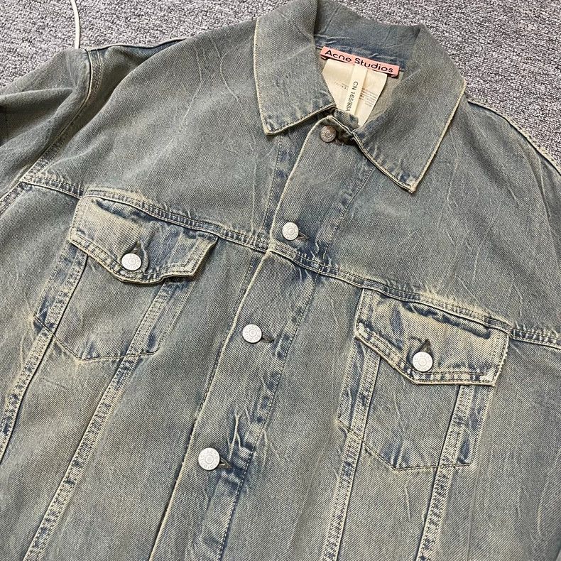 Acne Studios acne studios Washed denim jacket Size US XXS / EU 40 - 2 Thumbnail