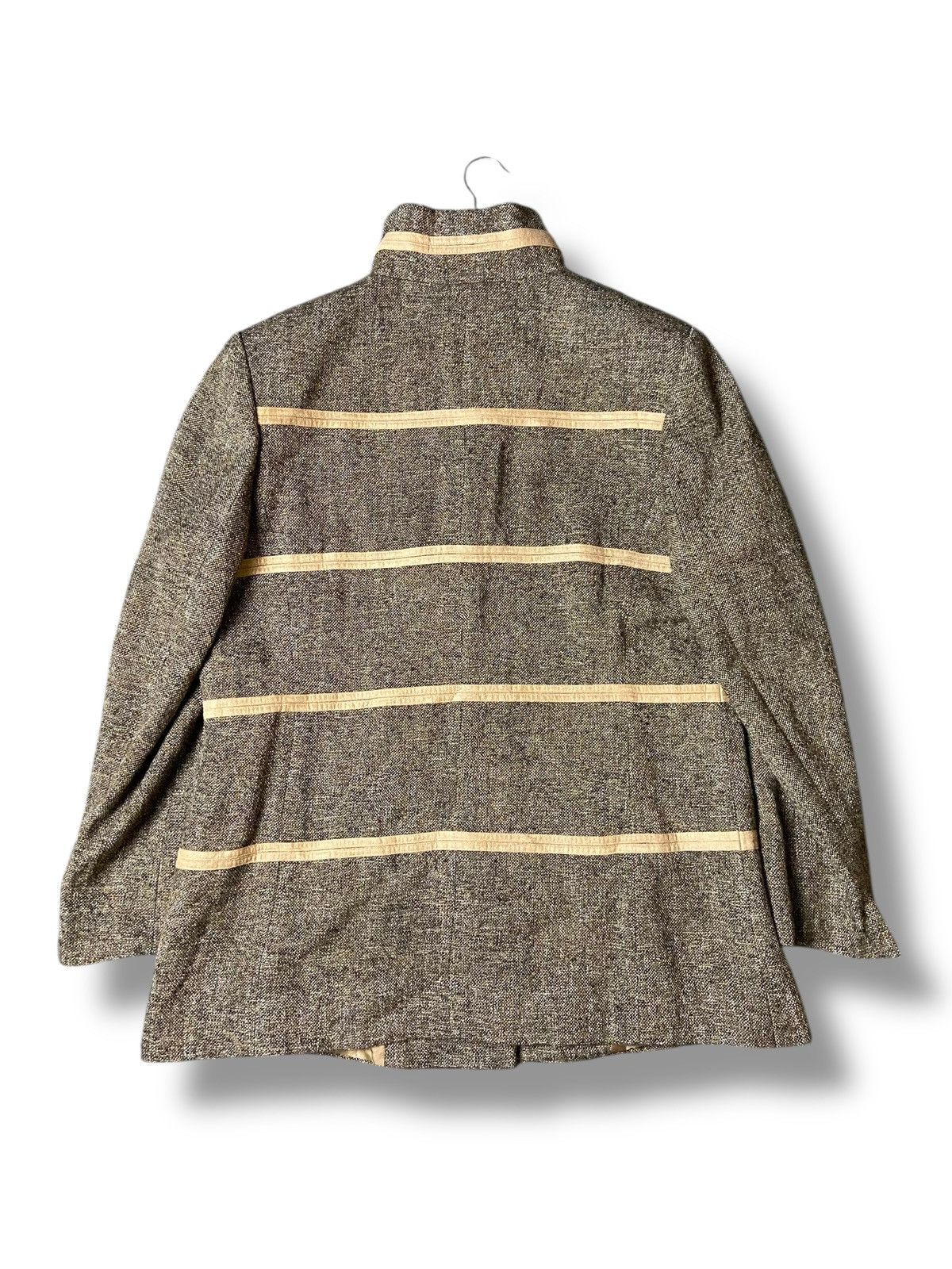 Japanese Brand × Vintage LINEAR Brand Nylon Cupra Buttoned Jacket (127) Size US XXS / EU 40 - 2 Thumbnail